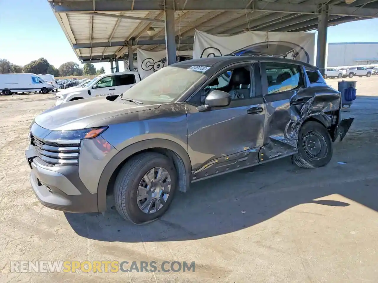 1 Photograph of a damaged car 3N8AP6BA1SL308278 NISSAN KICKS 2025