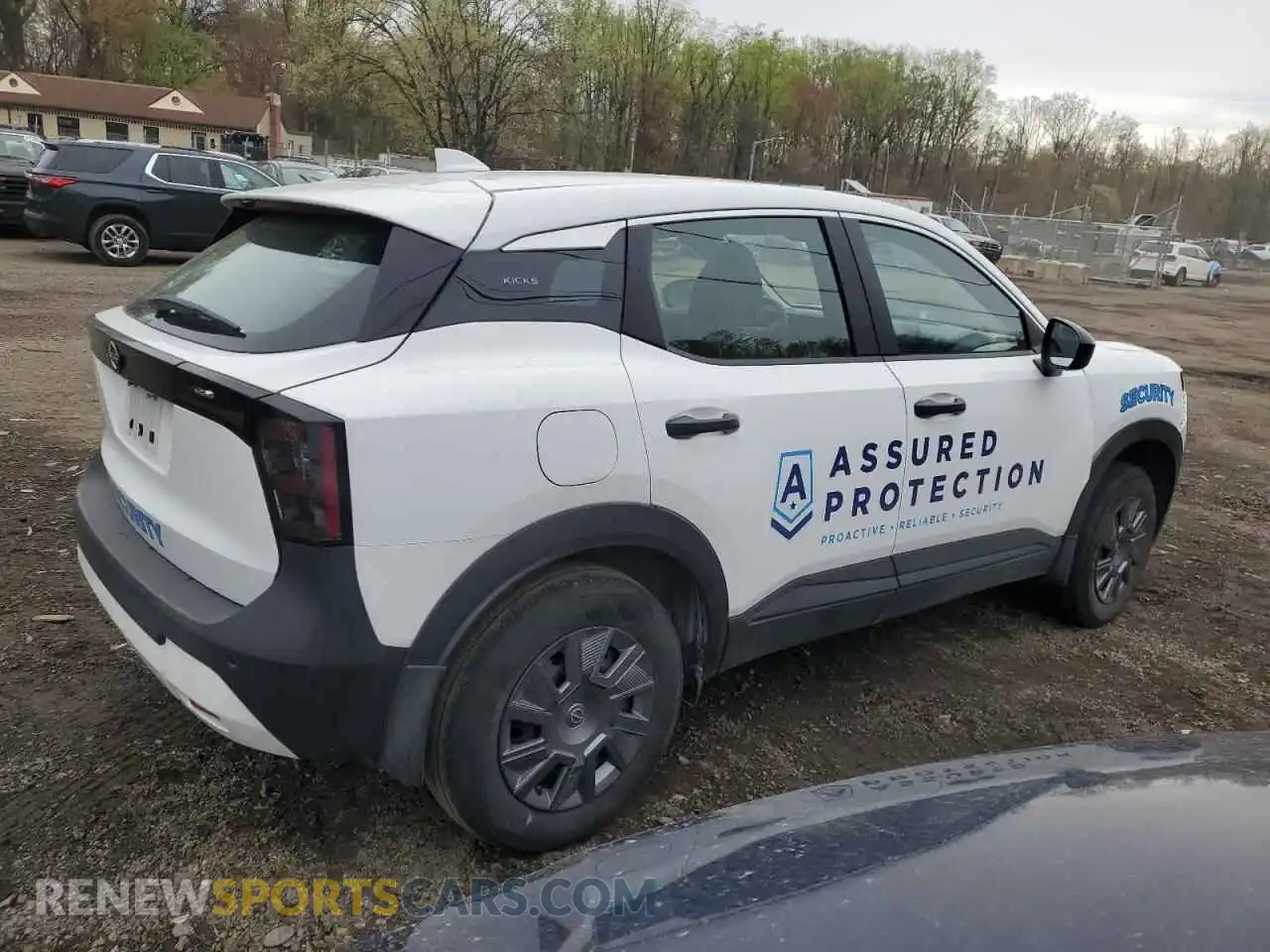 3 Photograph of a damaged car 3N8AP6BA1SL313898 NISSAN KICKS 2025