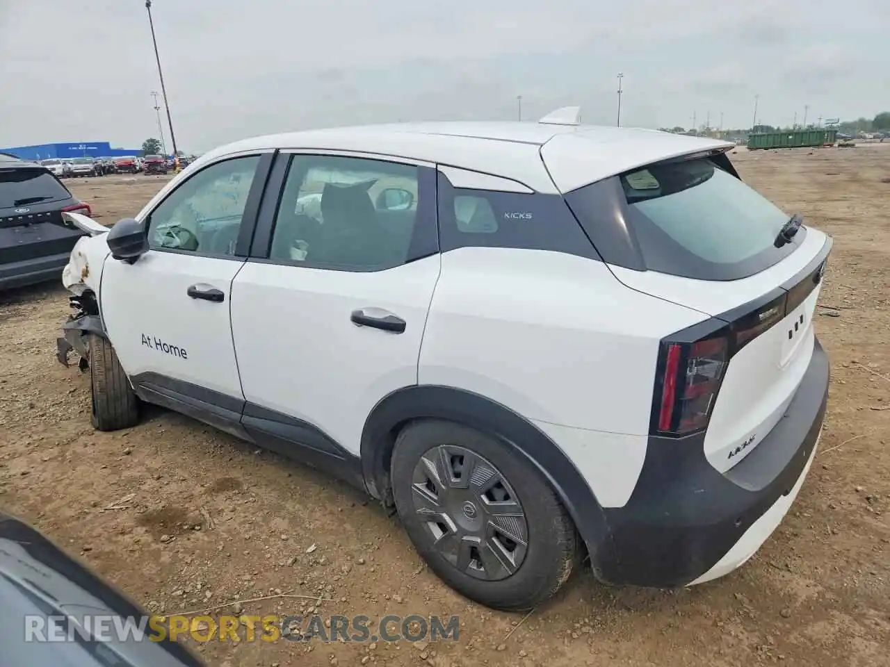 2 Photograph of a damaged car 3N8AP6BA1SL372451 NISSAN KICKS 2025