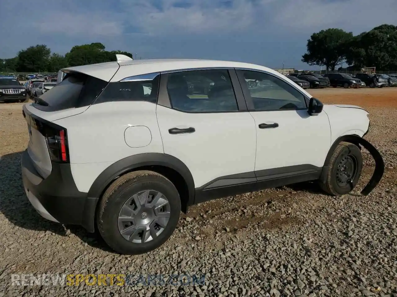 3 Photograph of a damaged car 3N8AP6BA2SL314638 NISSAN KICKS 2025