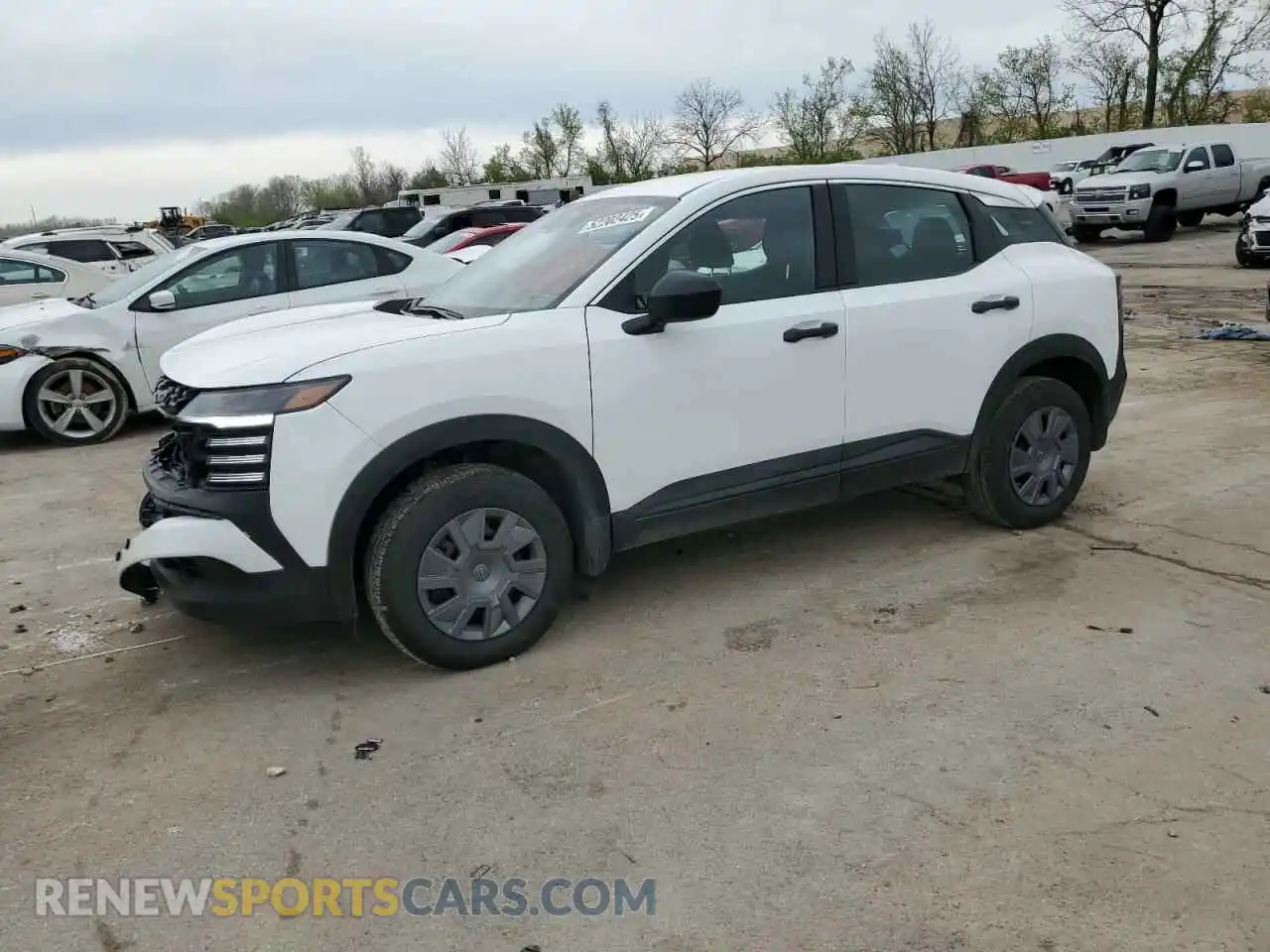 1 Photograph of a damaged car 3N8AP6BA2SL322626 NISSAN KICKS 2025