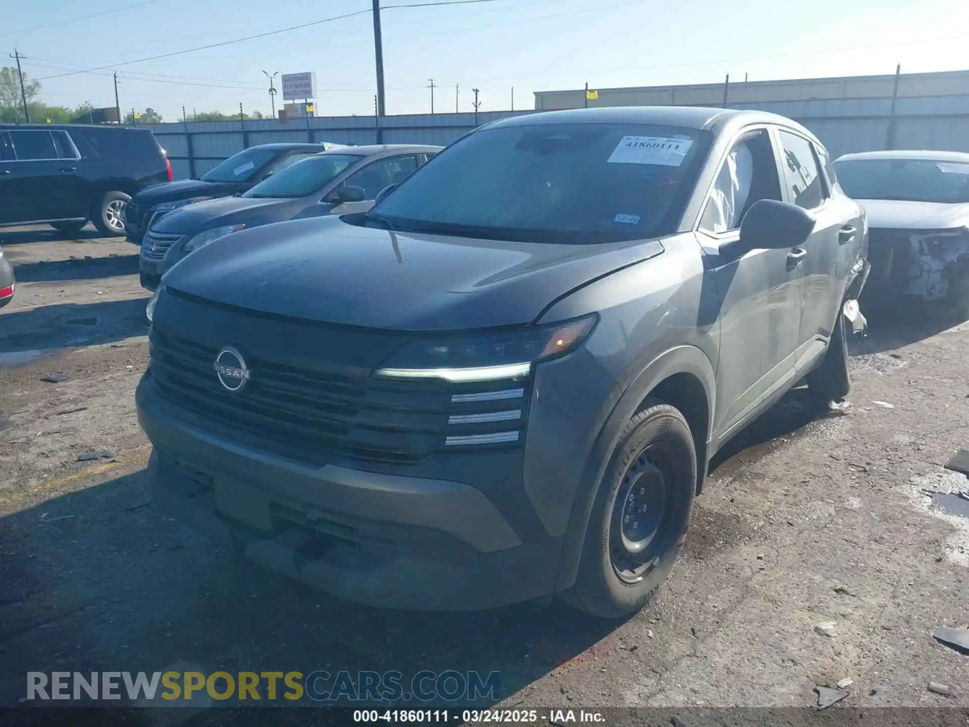2 Photograph of a damaged car 3N8AP6BA3SL305771 NISSAN KICKS 2025