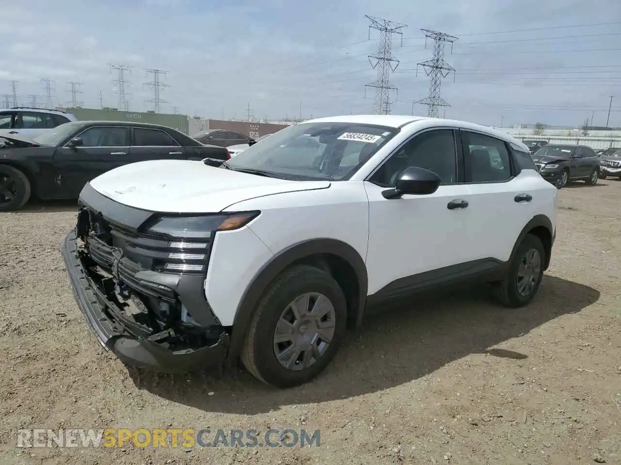 1 Photograph of a damaged car 3N8AP6BA3SL306838 NISSAN KICKS 2025