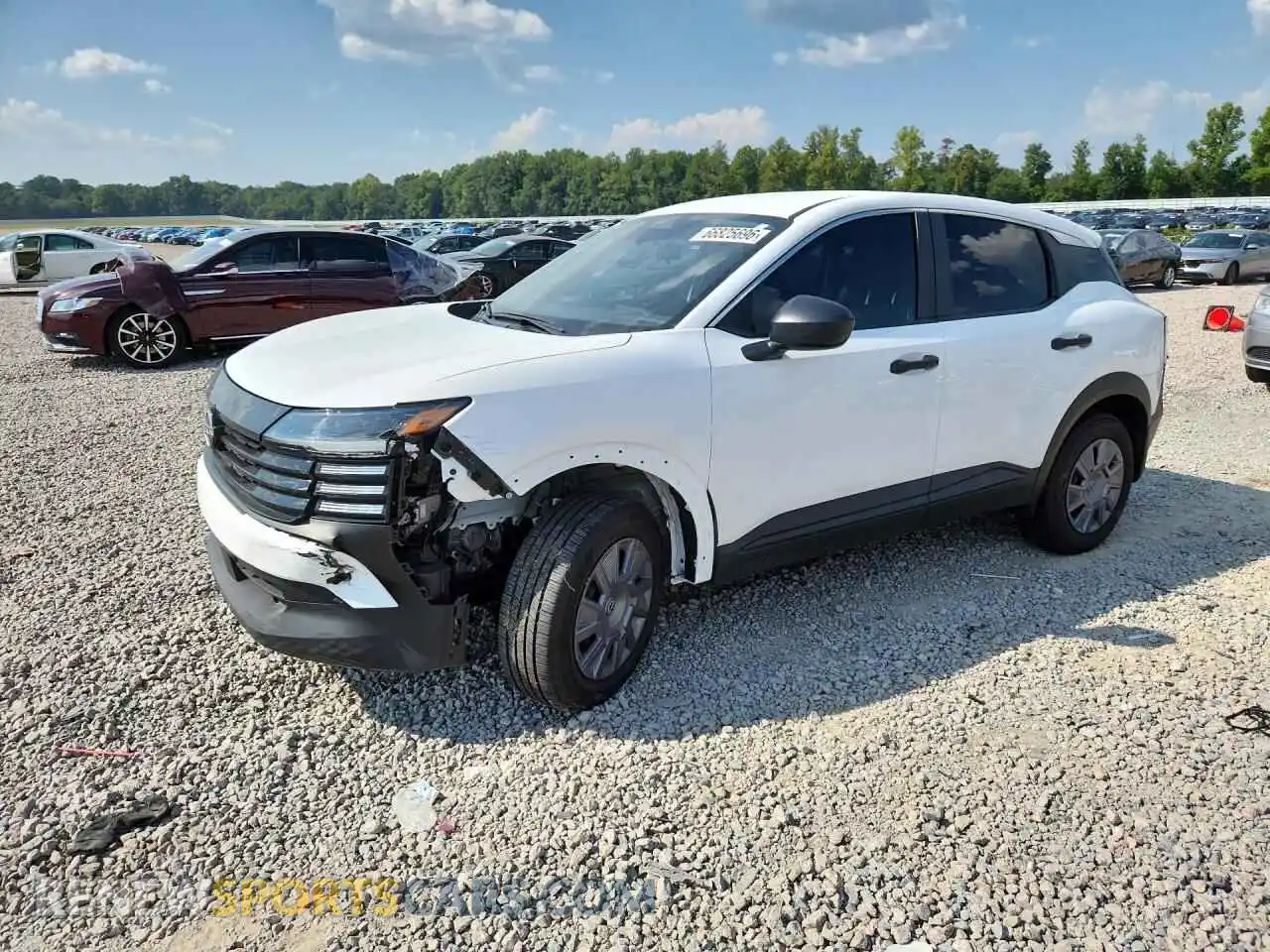 1 Photograph of a damaged car 3N8AP6BA3SL322795 NISSAN KICKS 2025