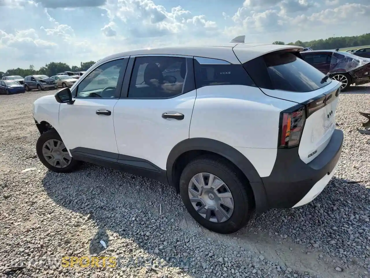 2 Photograph of a damaged car 3N8AP6BA3SL322795 NISSAN KICKS 2025