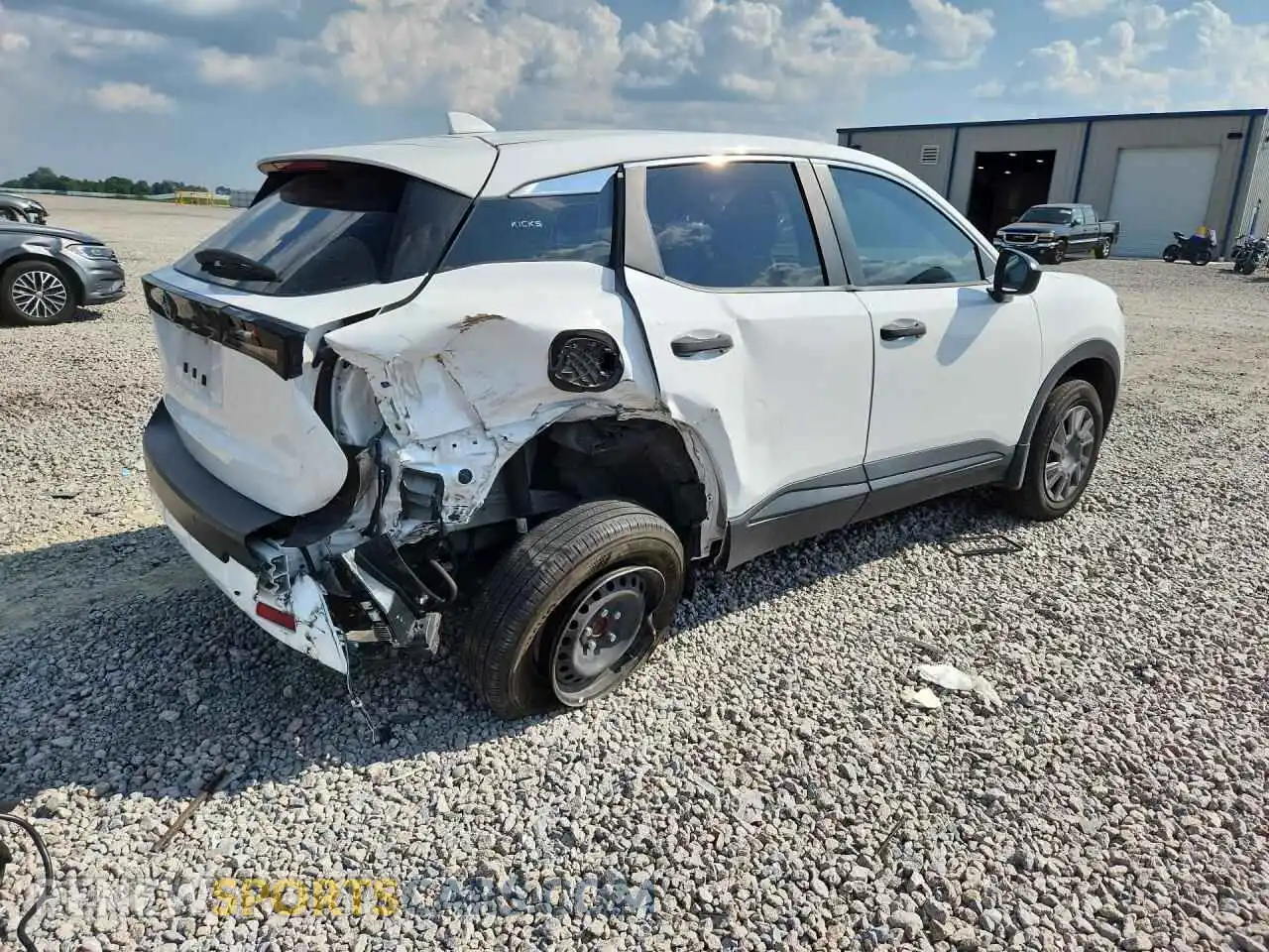 3 Photograph of a damaged car 3N8AP6BA3SL322795 NISSAN KICKS 2025