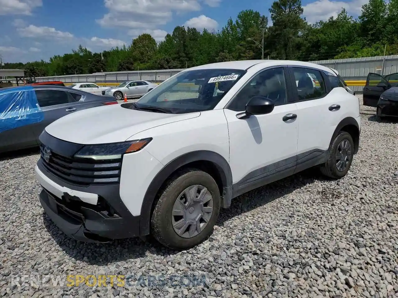 1 fotografías del automóvil dañado 3N8AP6BA3SL323414 NISSAN KICKS 2025
