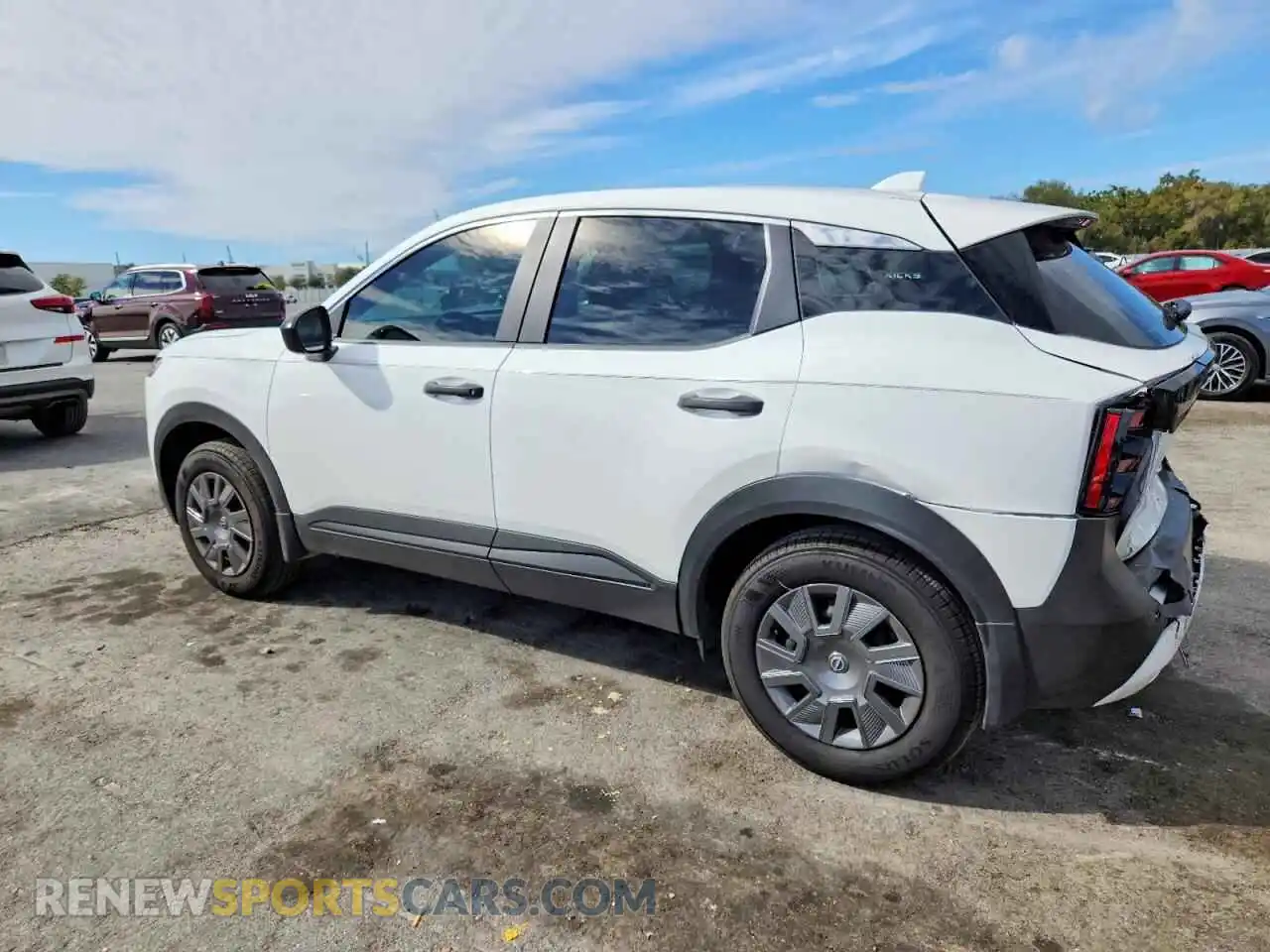 2 Photograph of a damaged car 3N8AP6BA3SL363315 NISSAN KICKS 2025