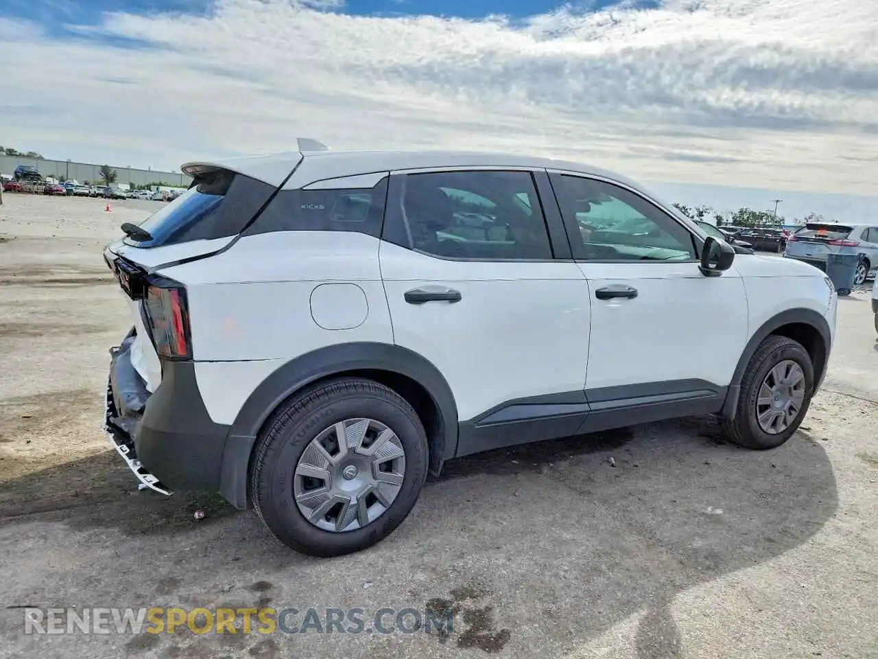 3 Photograph of a damaged car 3N8AP6BA3SL363315 NISSAN KICKS 2025