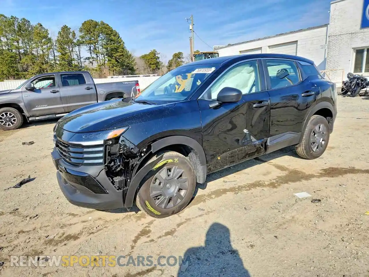 1 Photograph of a damaged car 3N8AP6BA3SL394645 NISSAN KICKS 2025