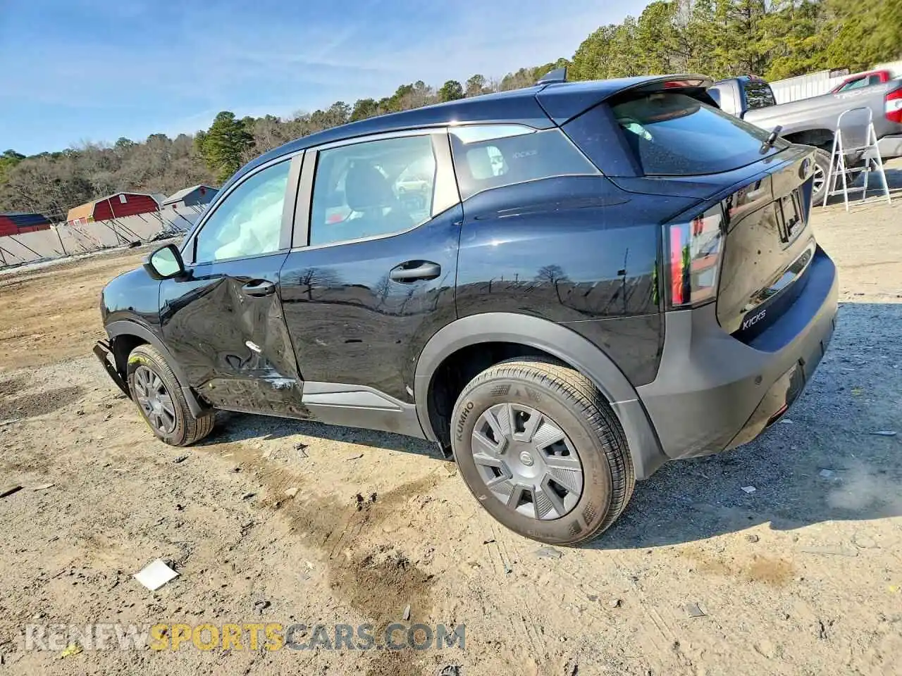 2 Photograph of a damaged car 3N8AP6BA3SL394645 NISSAN KICKS 2025