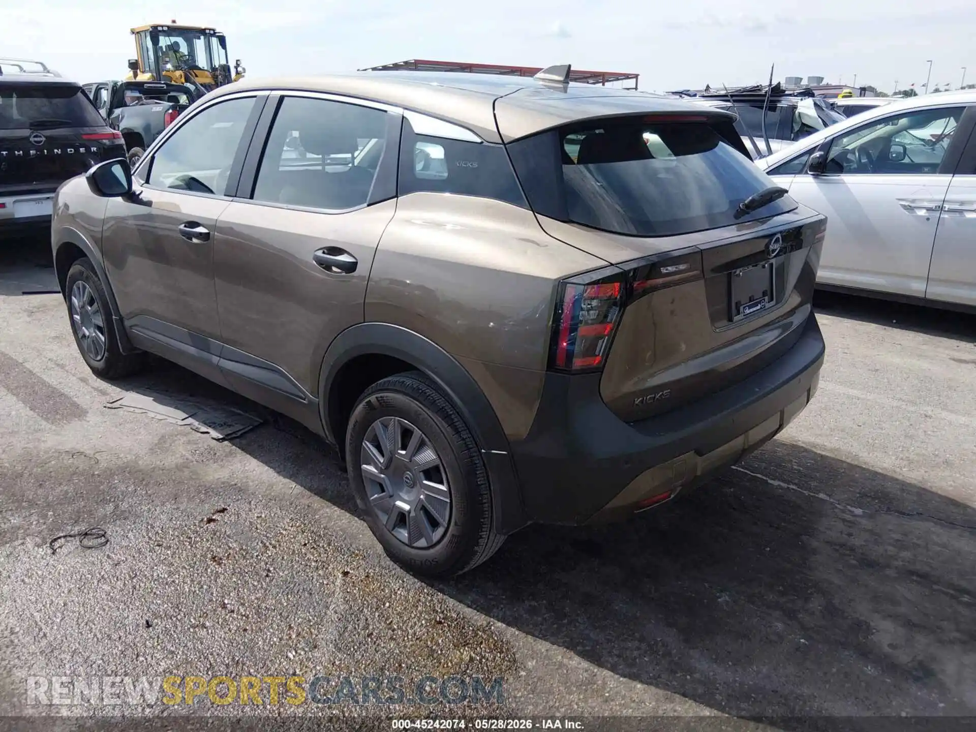 3 Photograph of a damaged car 3N8AP6BA4SL319615 NISSAN KICKS 2025