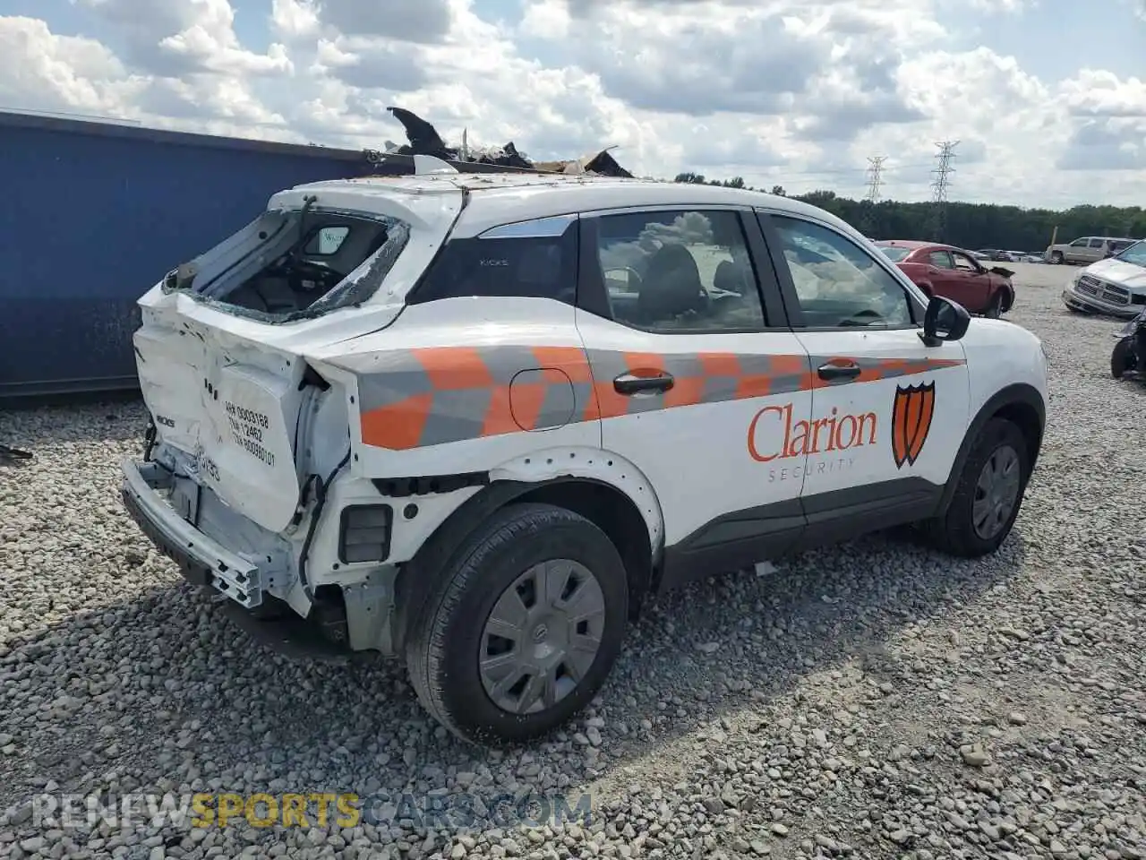 3 Фотография поврежденного автомобиля 3N8AP6BA4SL322675 NISSAN KICKS 2025