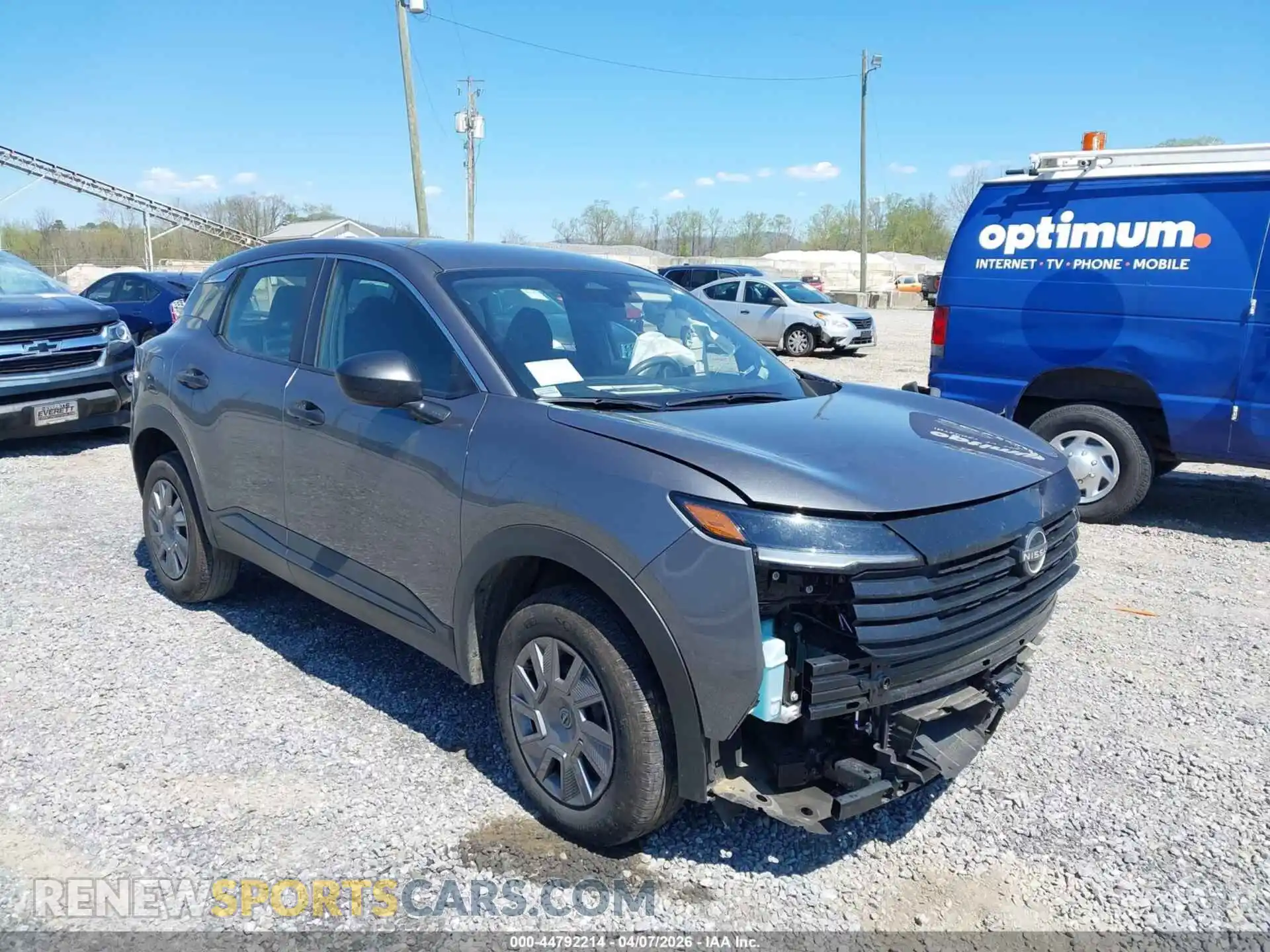 1 Photograph of a damaged car 3N8AP6BA4SL336706 NISSAN KICKS 2025