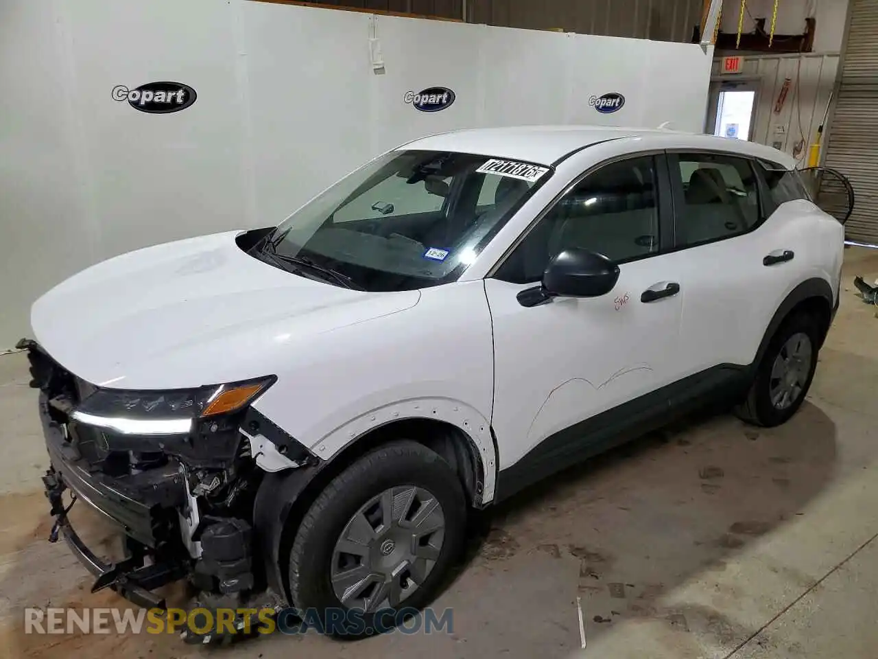 1 fotografías del automóvil dañado 3N8AP6BA4SL351982 NISSAN KICKS 2025