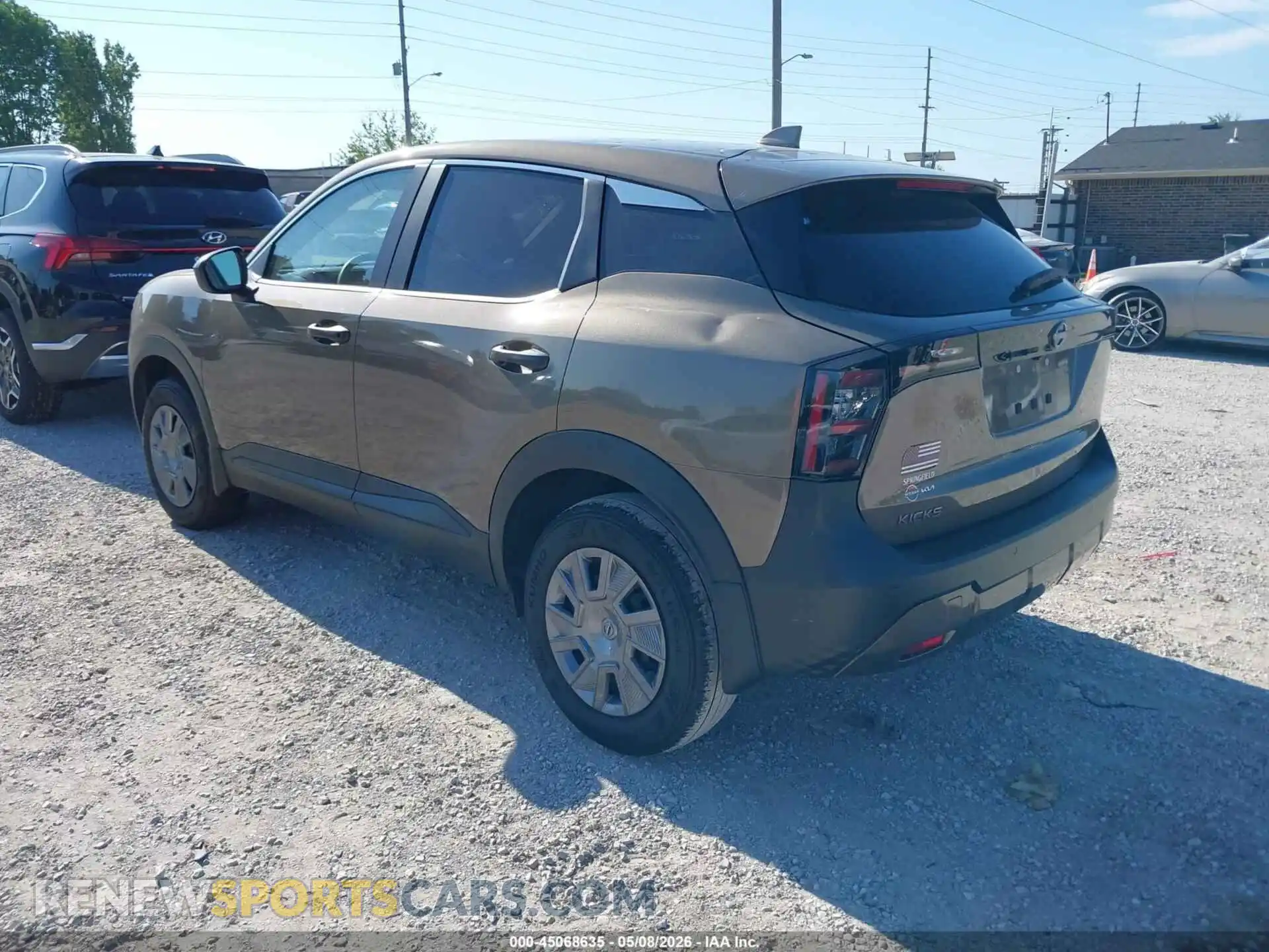 3 Photograph of a damaged car 3N8AP6BA4SL379491 NISSAN KICKS 2025