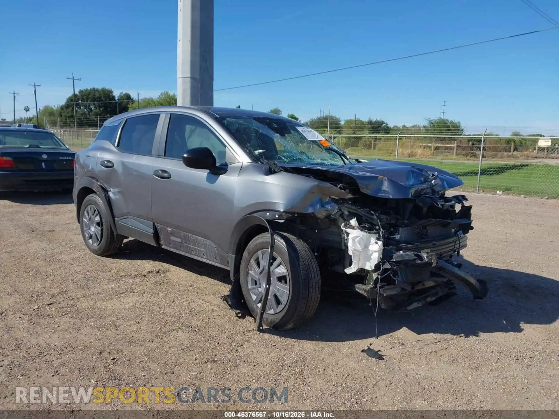 1 Photograph of a damaged car 3N8AP6BA5SL306114 NISSAN KICKS 2025