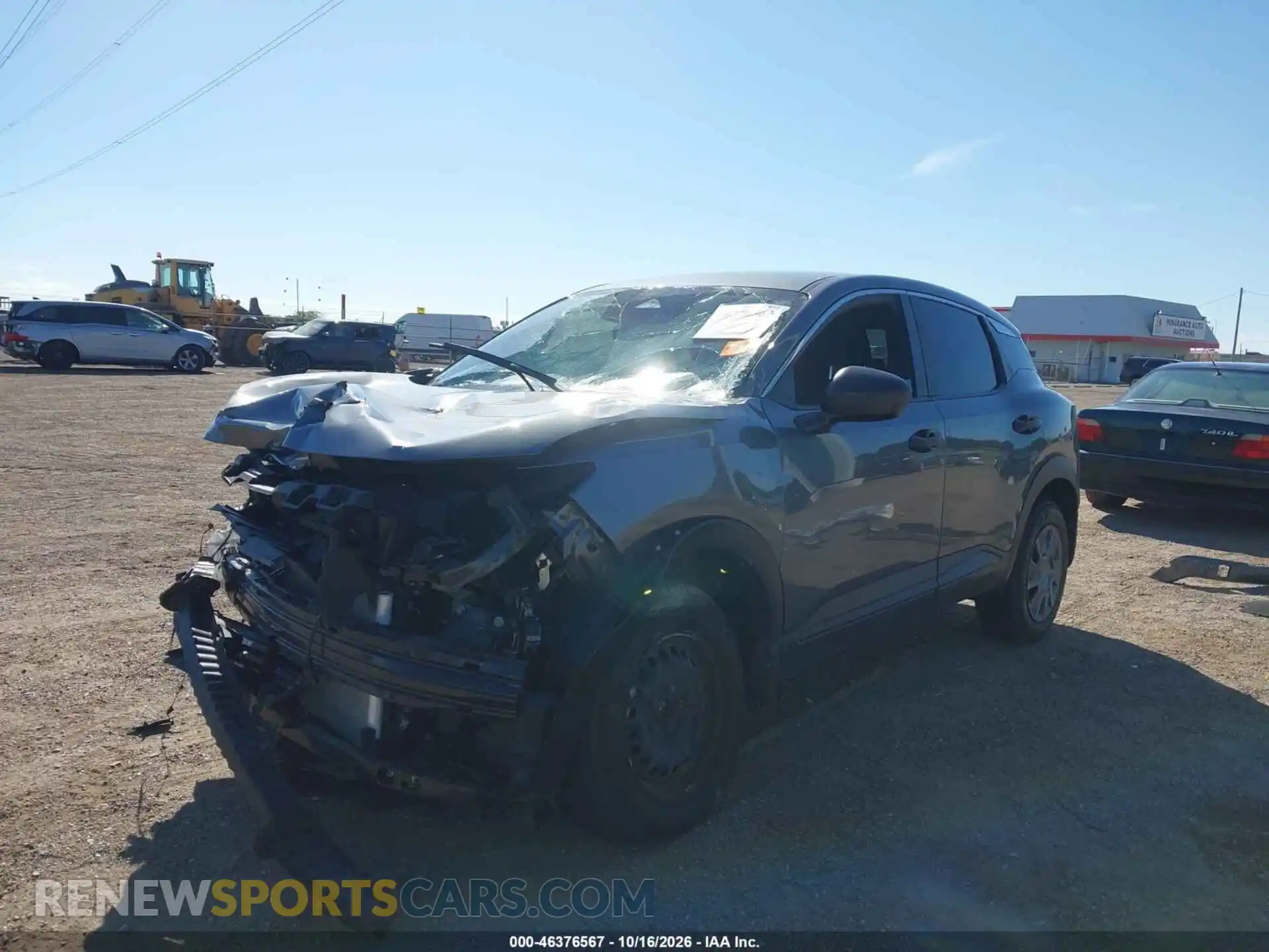 2 Photograph of a damaged car 3N8AP6BA5SL306114 NISSAN KICKS 2025