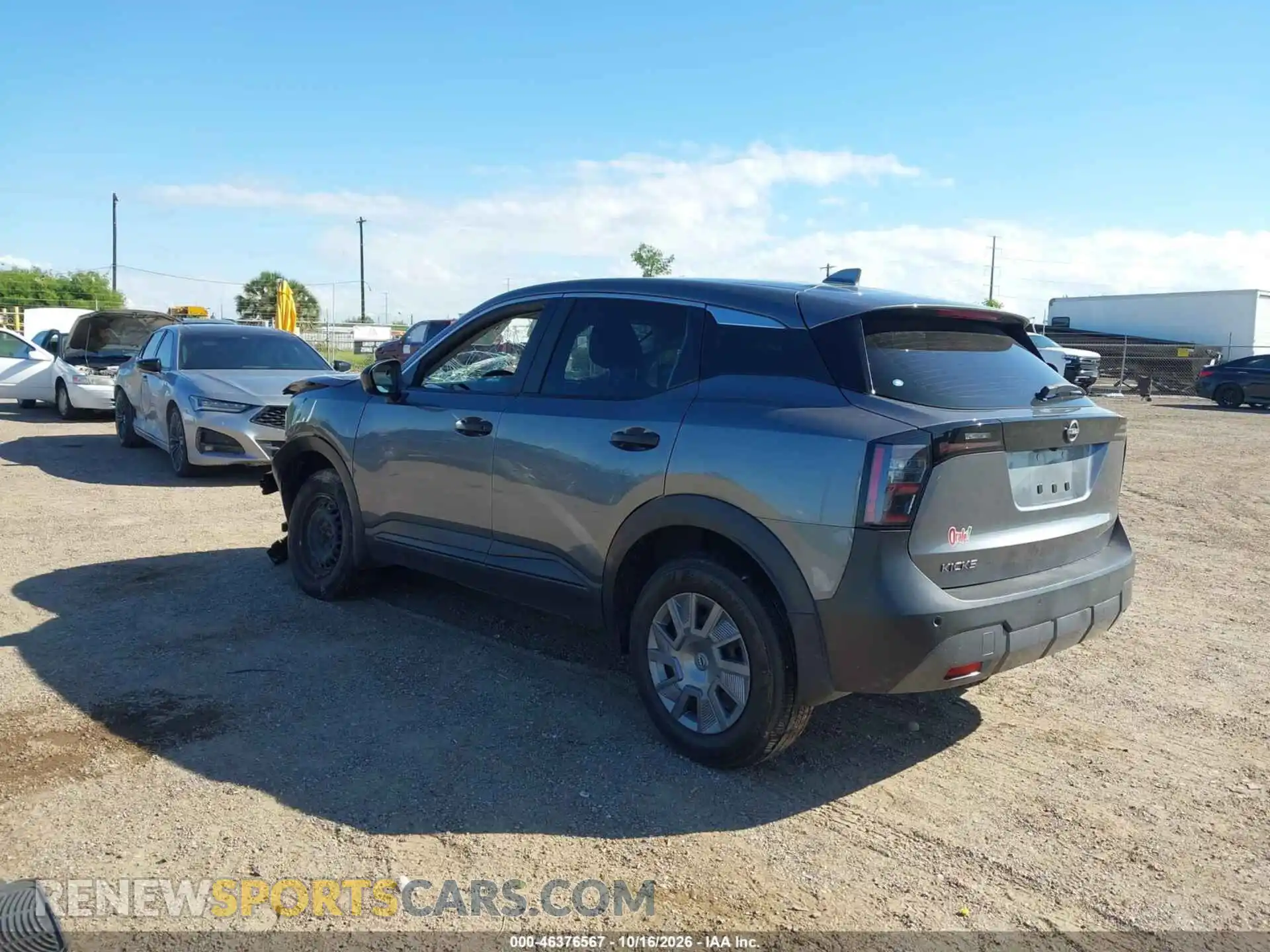 3 Photograph of a damaged car 3N8AP6BA5SL306114 NISSAN KICKS 2025