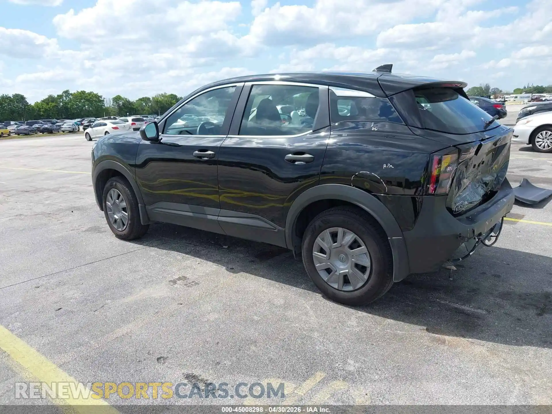 3 Photograph of a damaged car 3N8AP6BA5SL395778 NISSAN KICKS 2025