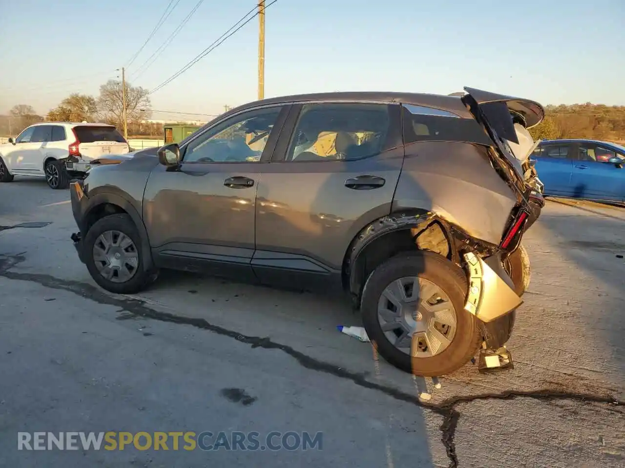 2 Photograph of a damaged car 3N8AP6BA5SL396722 NISSAN KICKS 2025