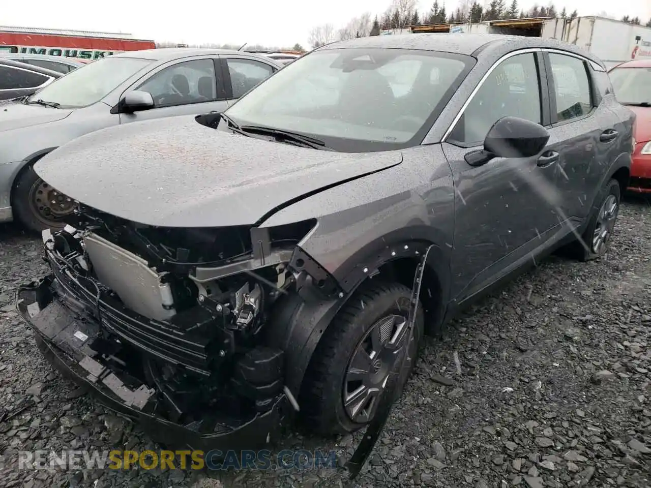 1 Photograph of a damaged car 3N8AP6BA6SL306431 NISSAN KICKS 2025