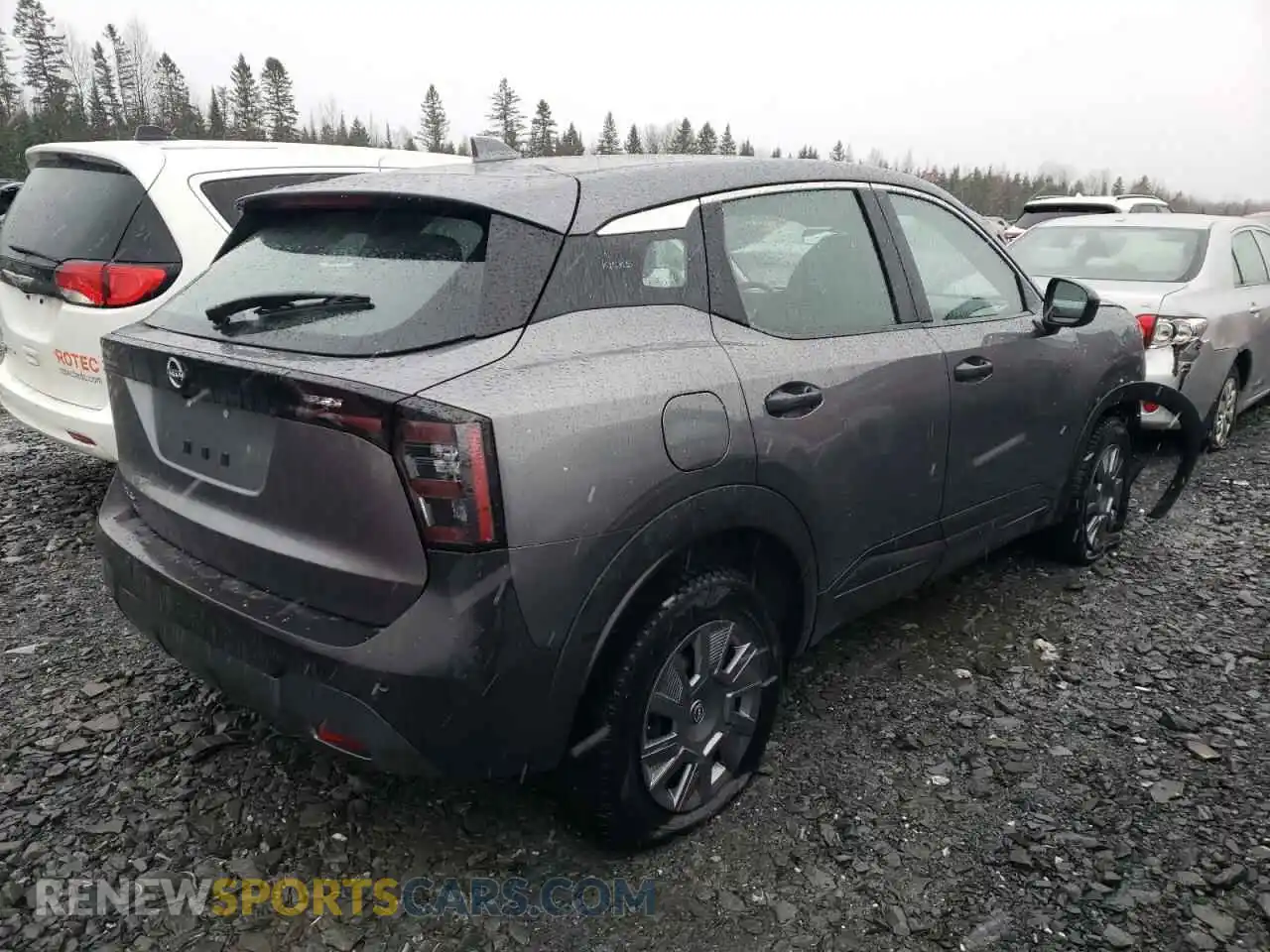 3 Photograph of a damaged car 3N8AP6BA6SL306431 NISSAN KICKS 2025