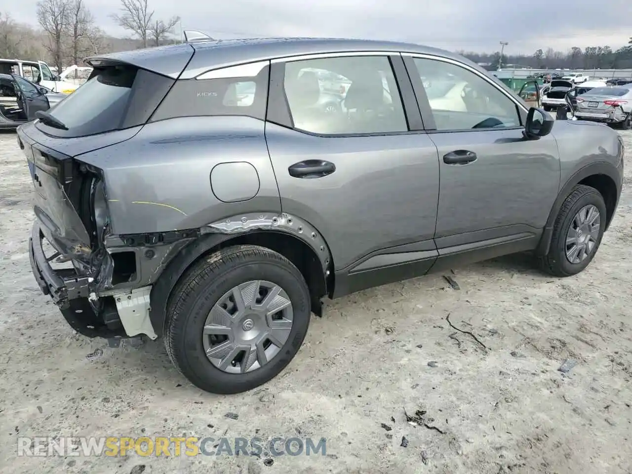 3 Photograph of a damaged car 3N8AP6BA6SL324248 NISSAN KICKS 2025