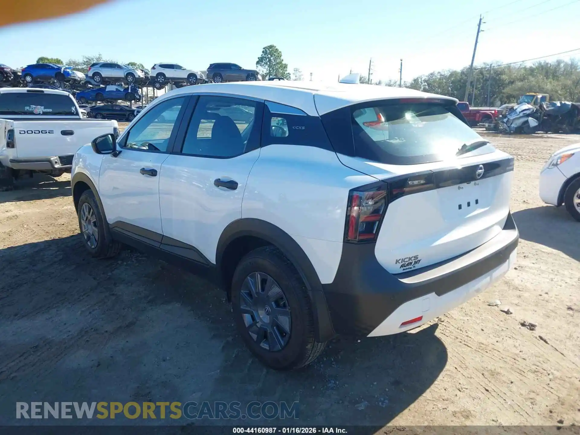 3 Photograph of a damaged car 3N8AP6BA6SL393084 NISSAN KICKS 2025