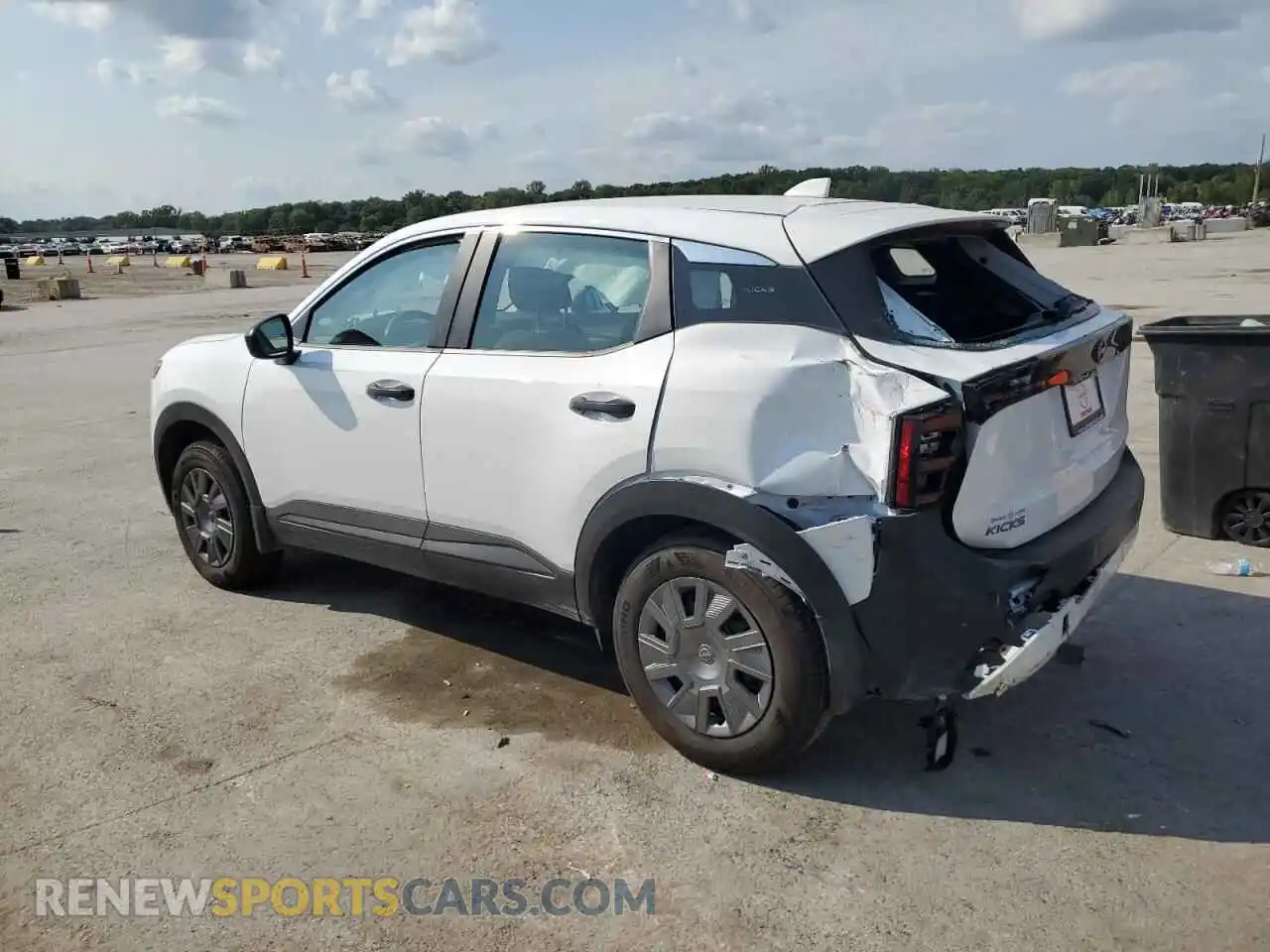 2 Photograph of a damaged car 3N8AP6BA6SL396650 NISSAN KICKS 2025