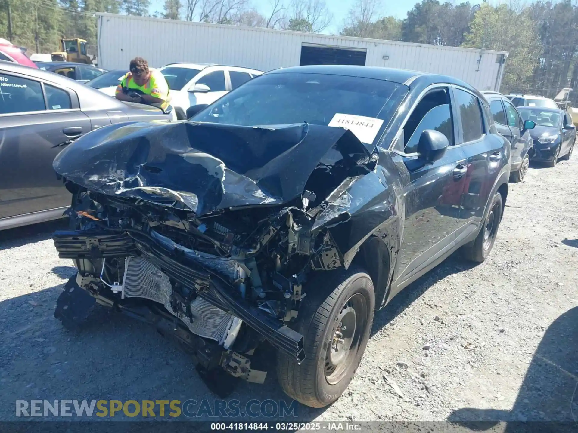 2 Photograph of a damaged car 3N8AP6BA7SL306423 NISSAN KICKS 2025