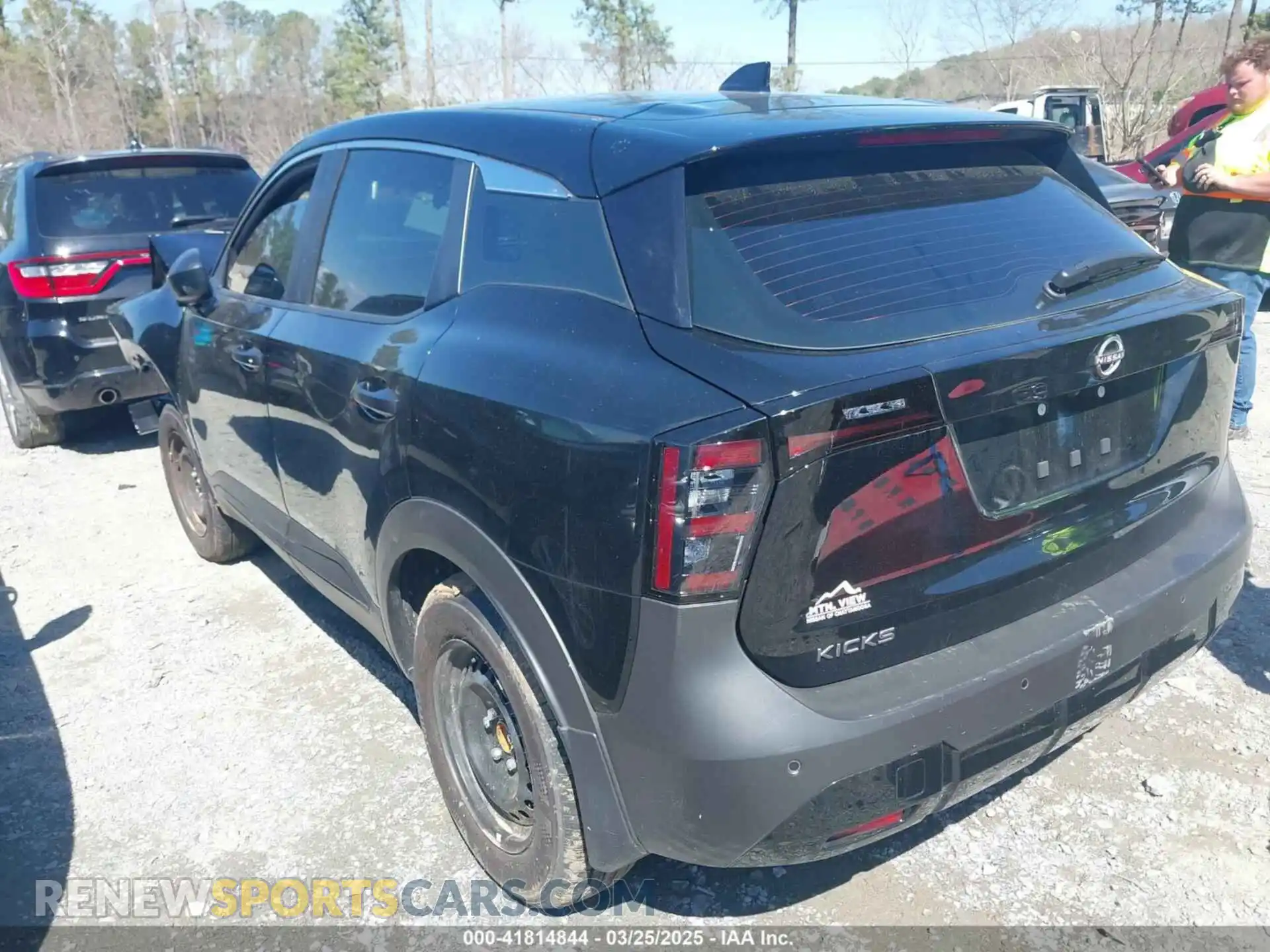 3 Photograph of a damaged car 3N8AP6BA7SL306423 NISSAN KICKS 2025