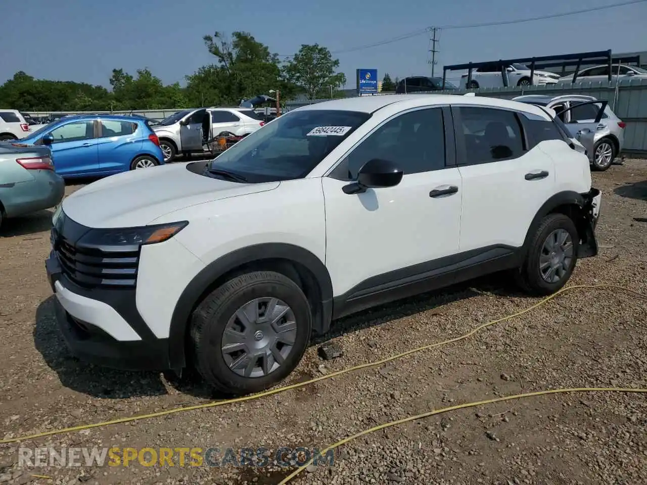 1 Photograph of a damaged car 3N8AP6BA7SL307457 NISSAN KICKS 2025