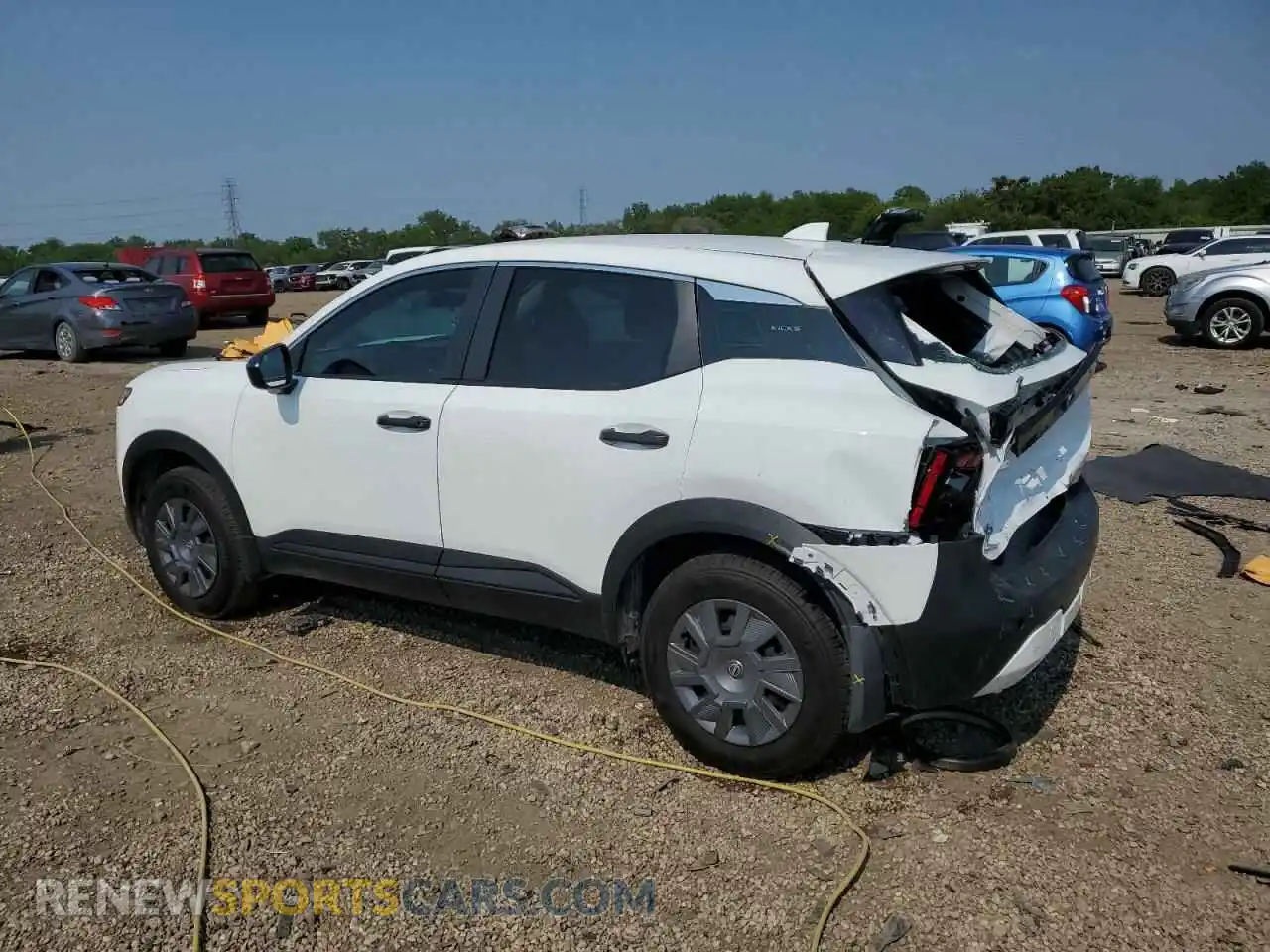 2 Photograph of a damaged car 3N8AP6BA7SL307457 NISSAN KICKS 2025