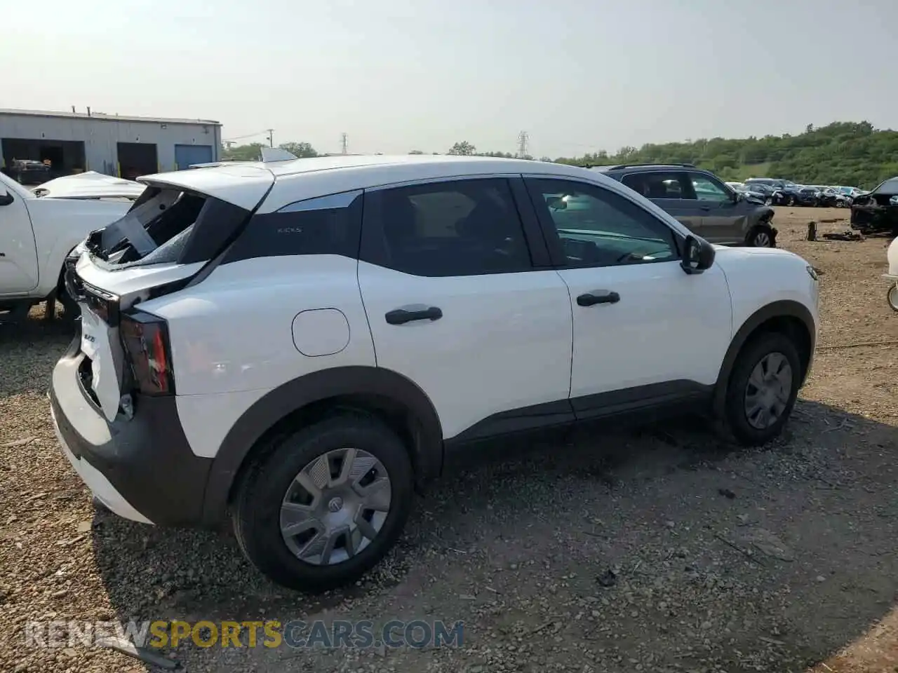 3 Photograph of a damaged car 3N8AP6BA7SL307457 NISSAN KICKS 2025