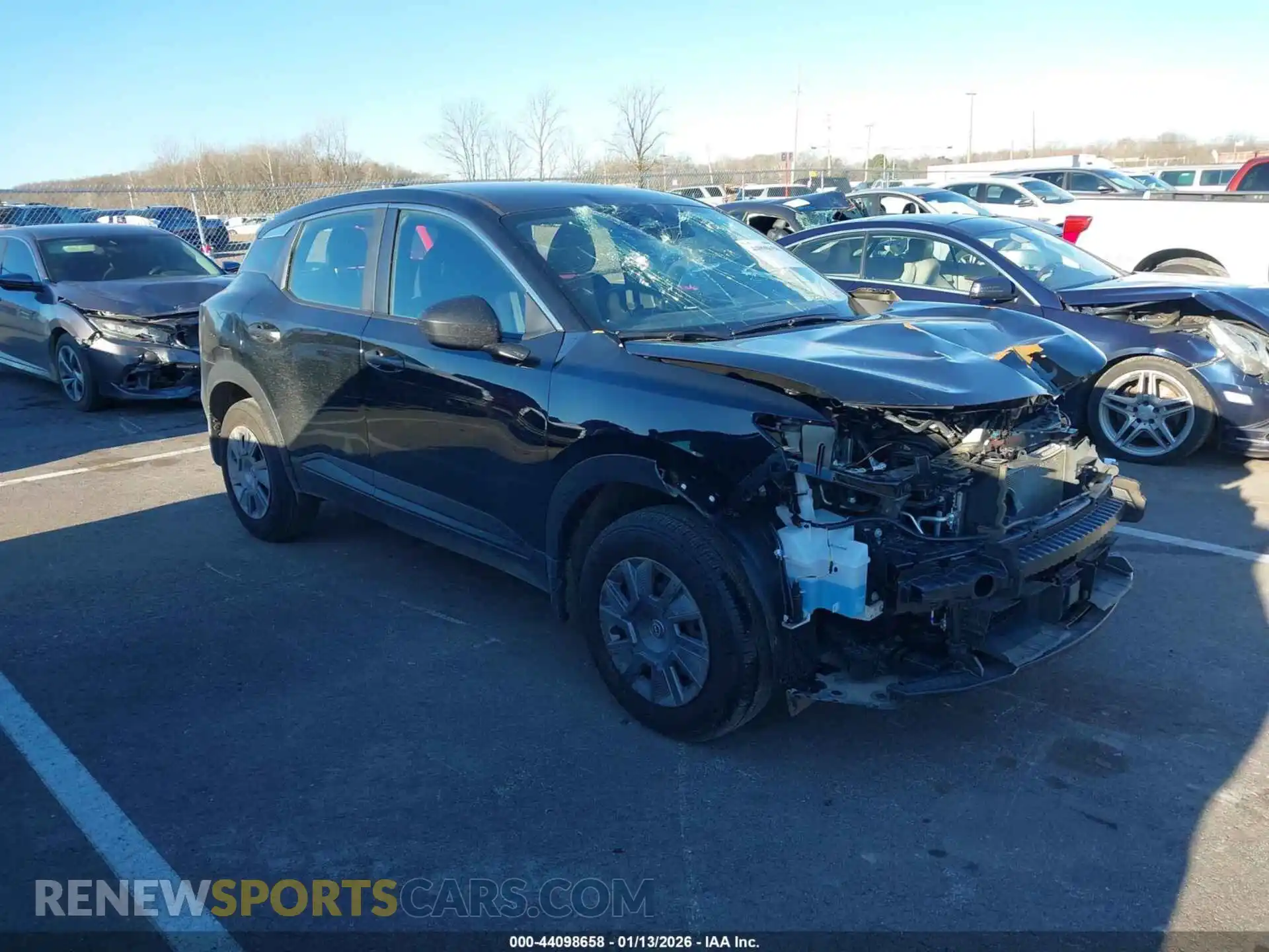 1 Photograph of a damaged car 3N8AP6BA7SL308365 NISSAN KICKS 2025
