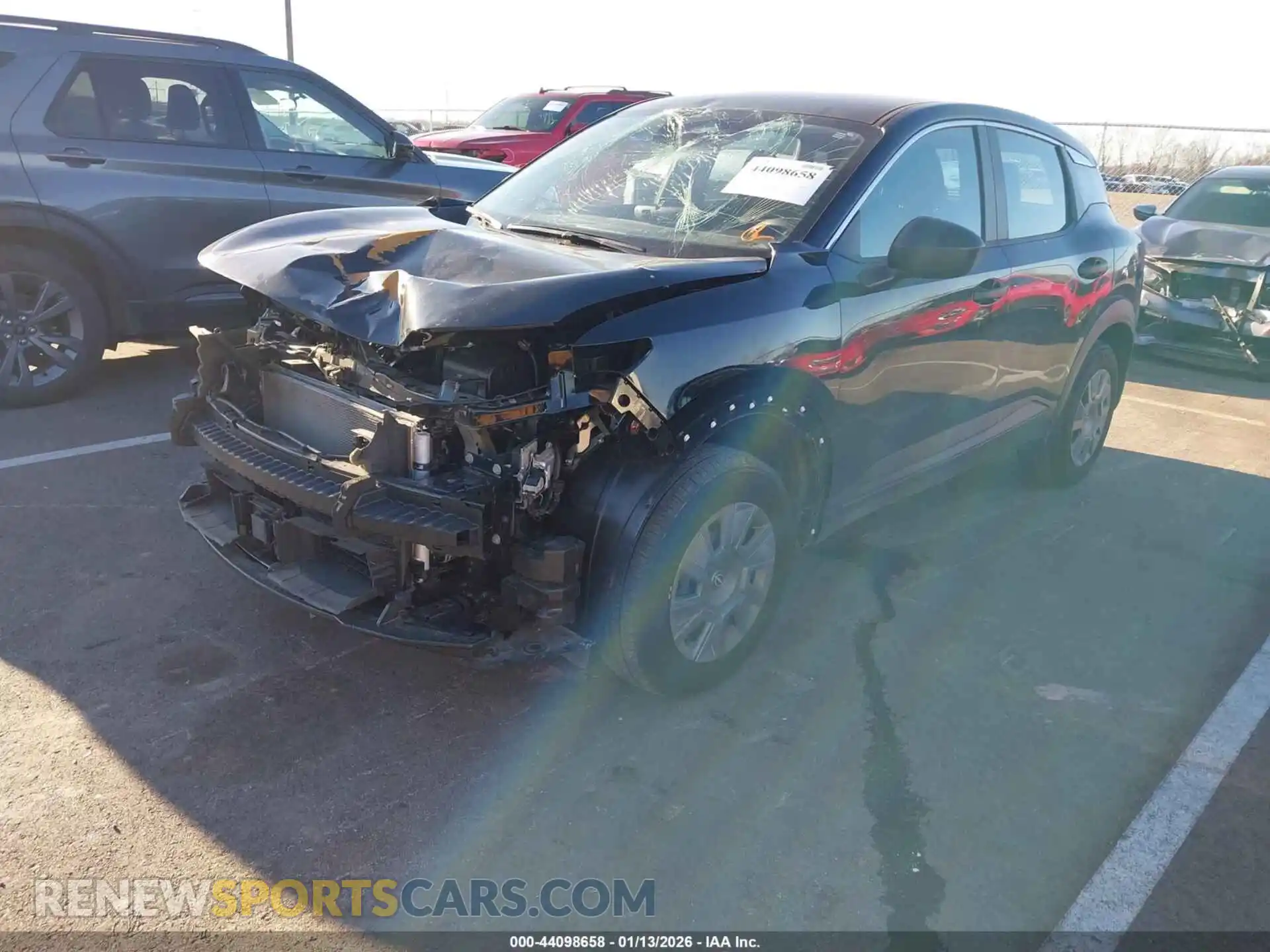 2 Photograph of a damaged car 3N8AP6BA7SL308365 NISSAN KICKS 2025