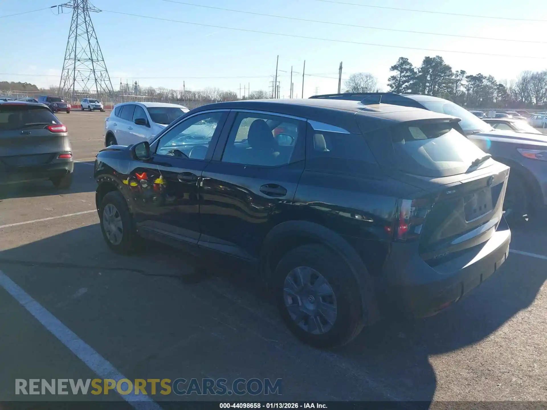 3 Photograph of a damaged car 3N8AP6BA7SL308365 NISSAN KICKS 2025