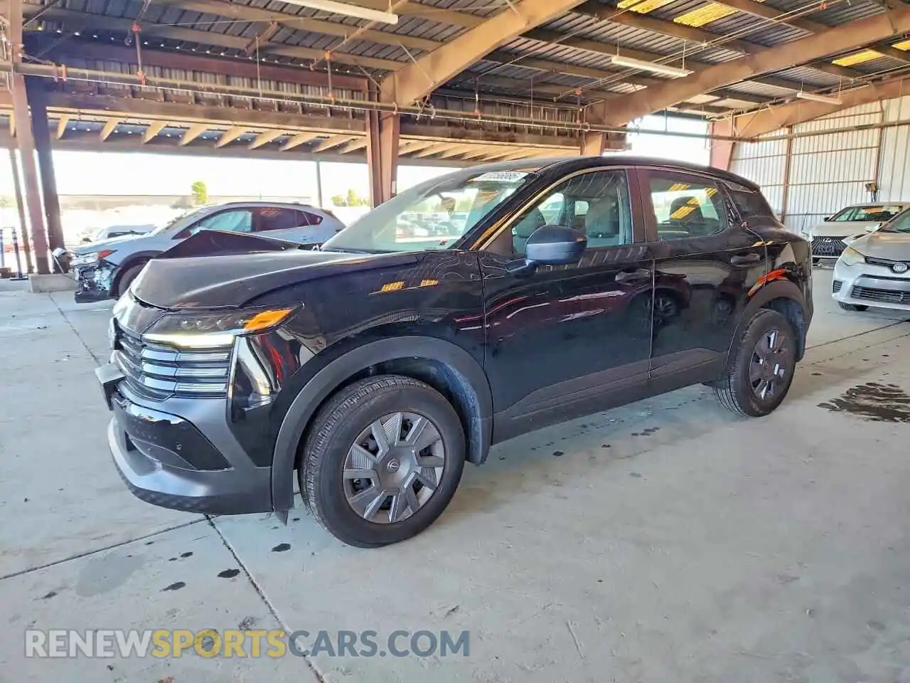 1 Photograph of a damaged car 3N8AP6BA8SL310254 NISSAN KICKS 2025