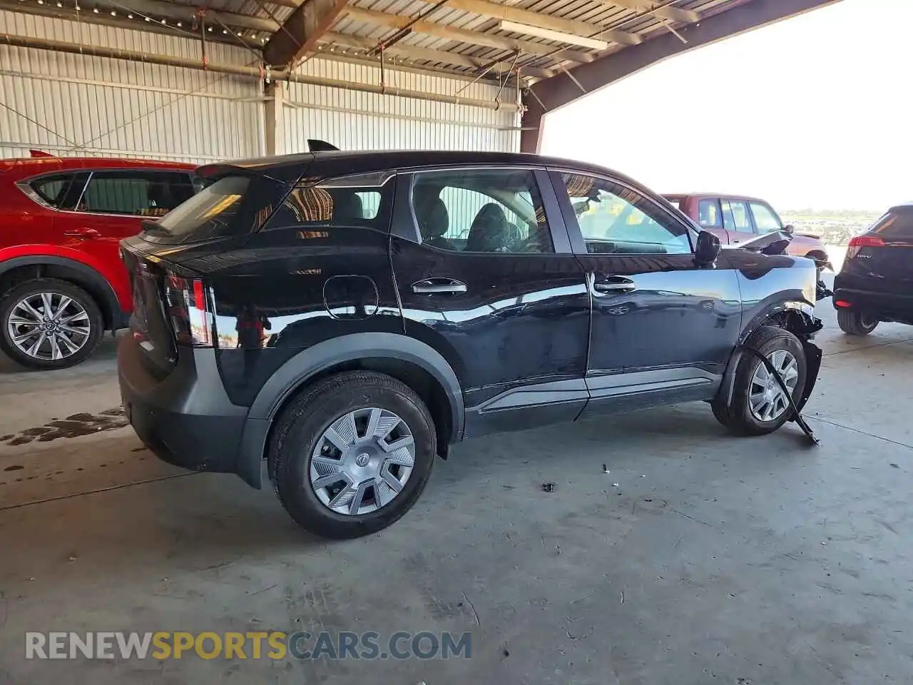 3 Photograph of a damaged car 3N8AP6BA8SL310254 NISSAN KICKS 2025