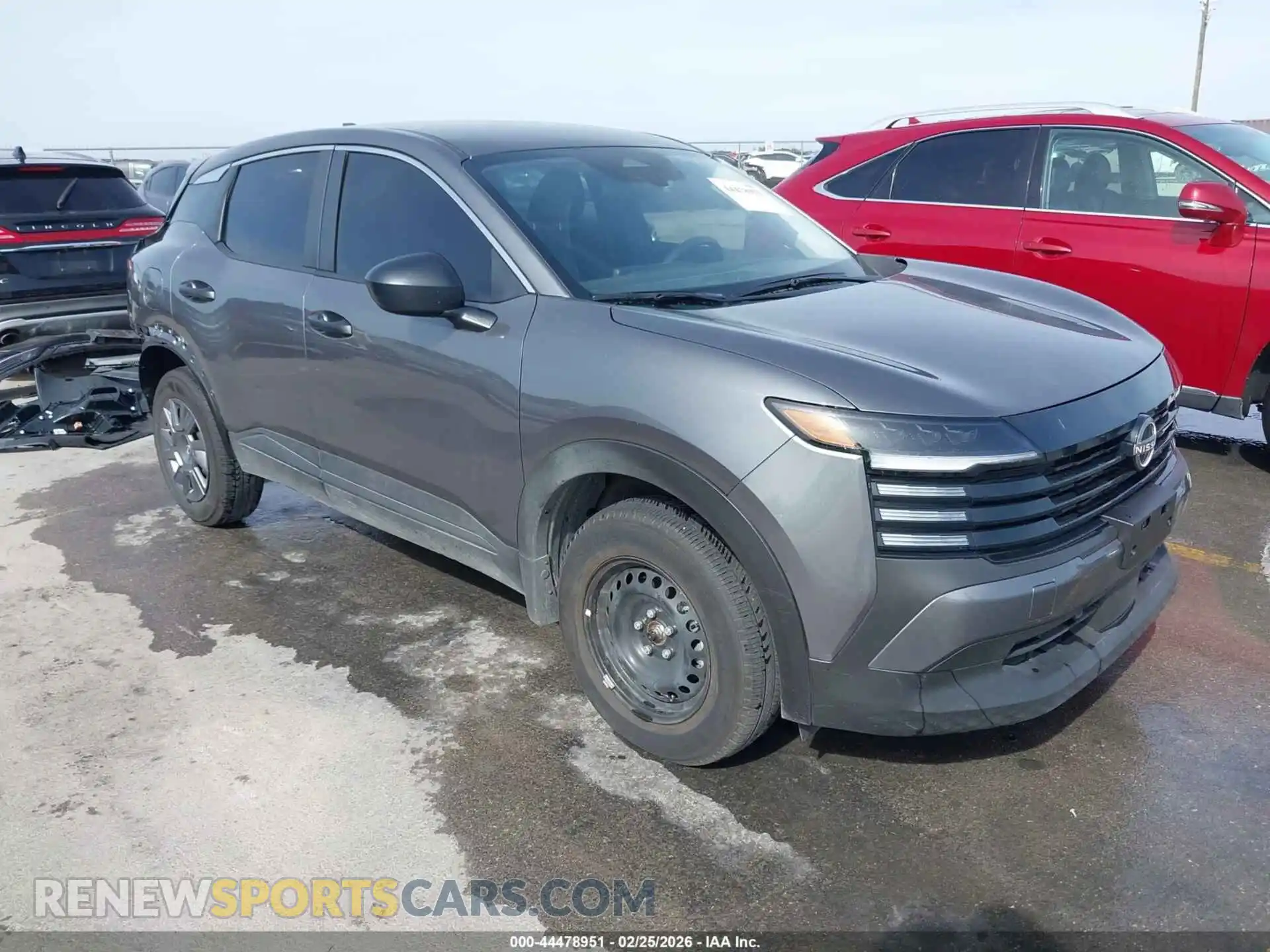 1 Photograph of a damaged car 3N8AP6BA8SL322419 NISSAN KICKS 2025
