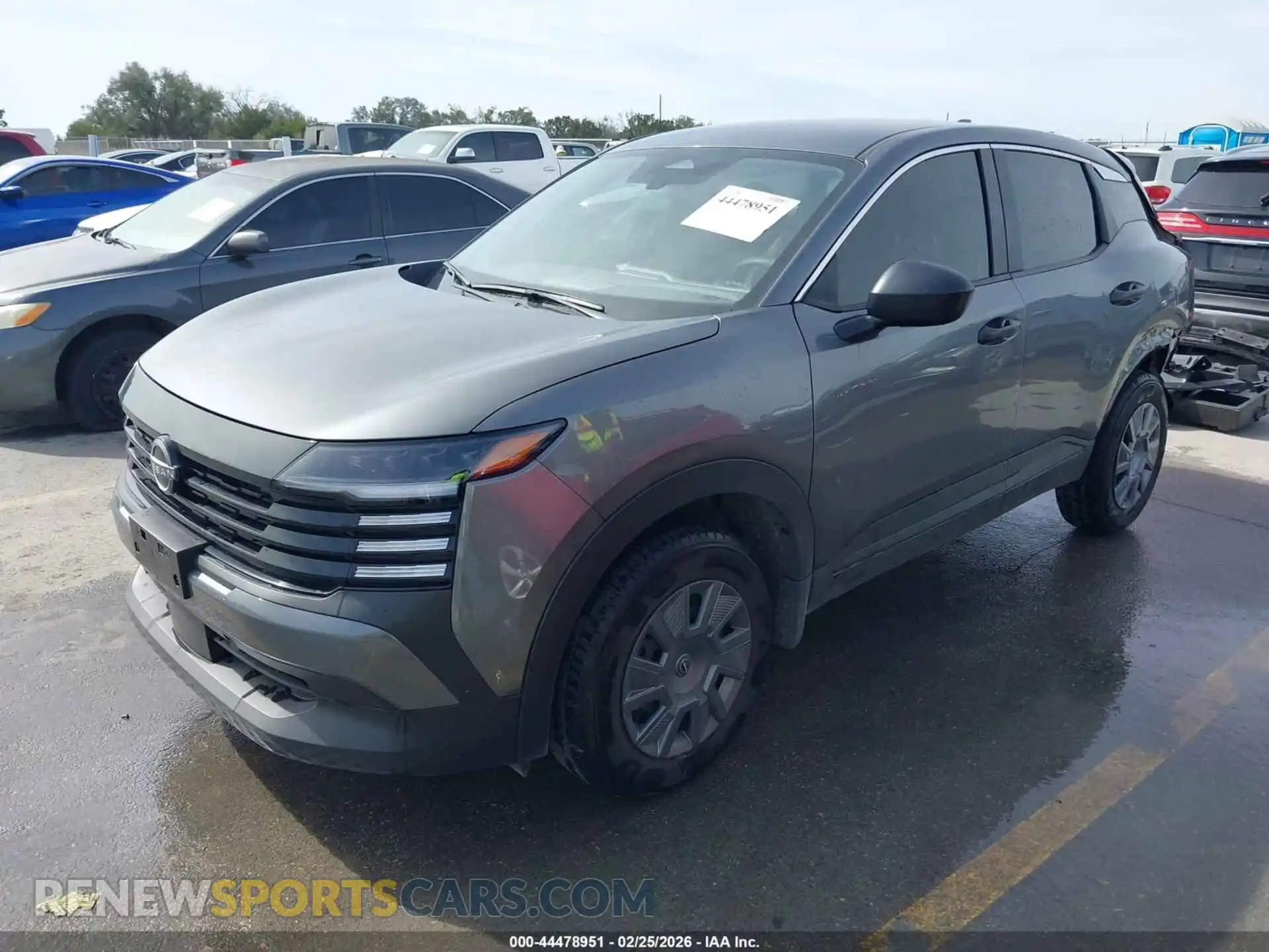 2 Photograph of a damaged car 3N8AP6BA8SL322419 NISSAN KICKS 2025