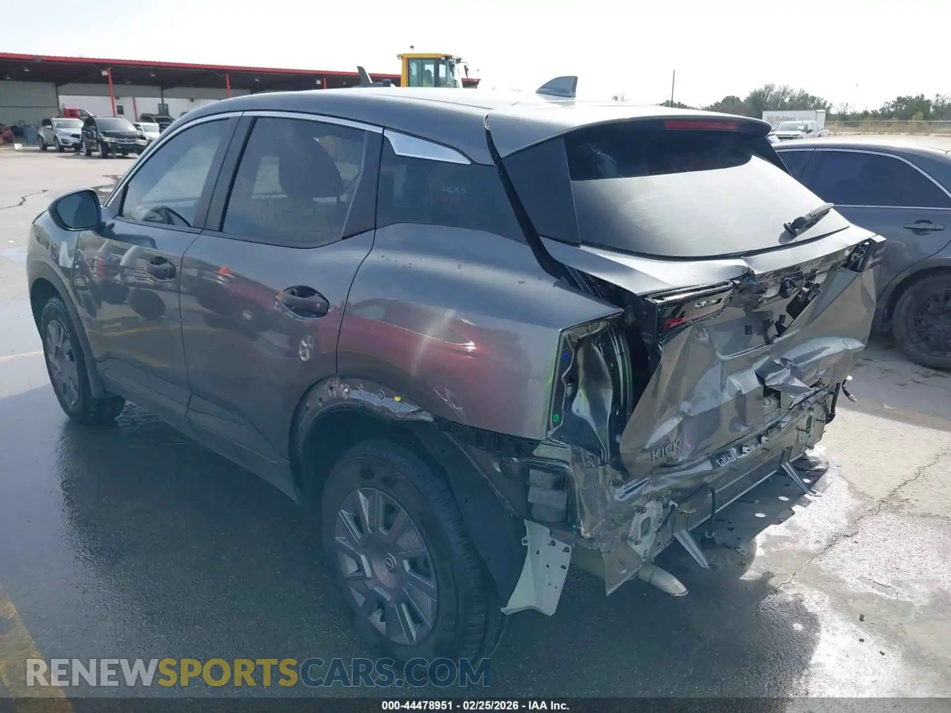 3 Photograph of a damaged car 3N8AP6BA8SL322419 NISSAN KICKS 2025