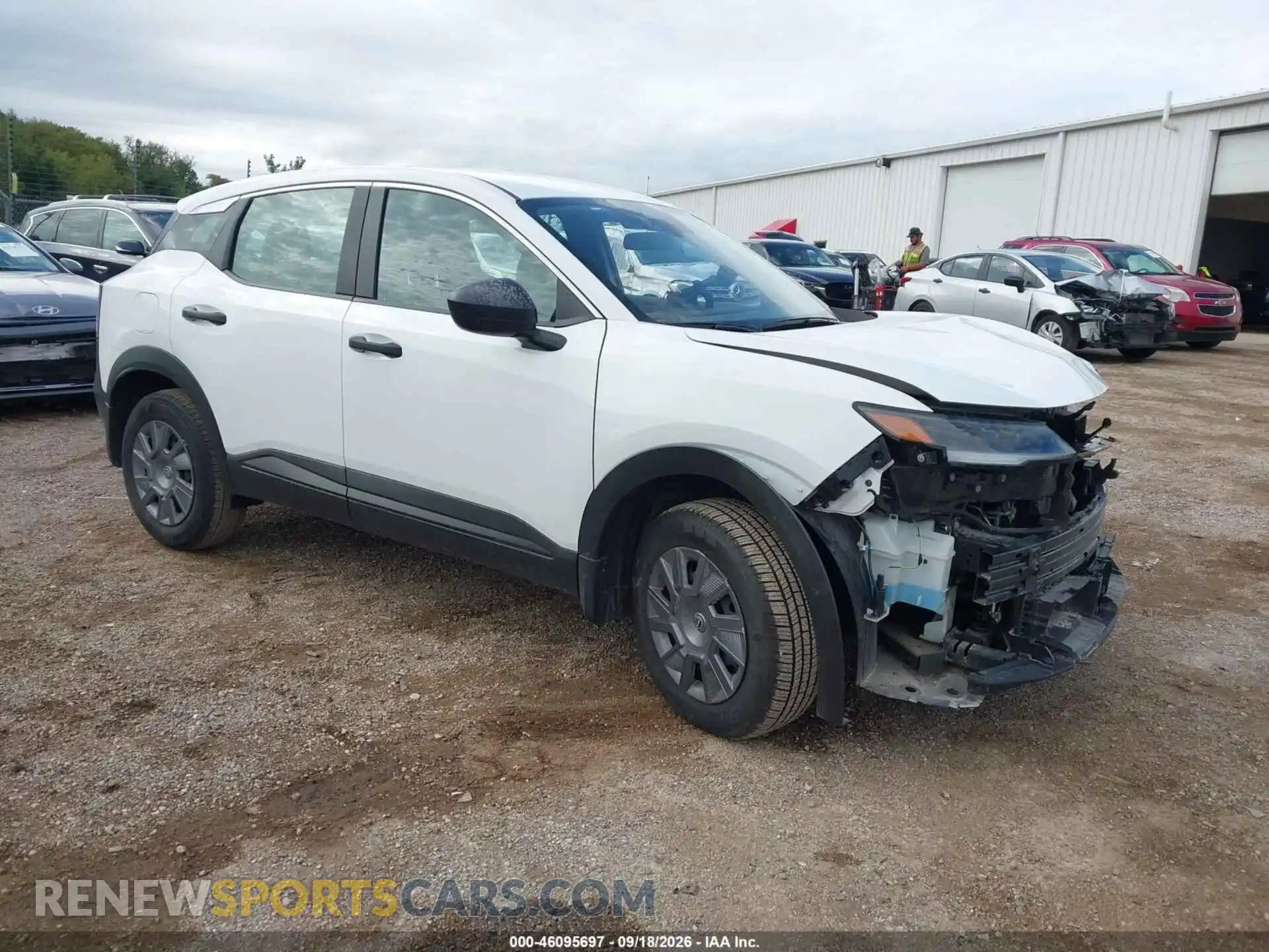 1 Photograph of a damaged car 3N8AP6BA8SL324669 NISSAN KICKS 2025
