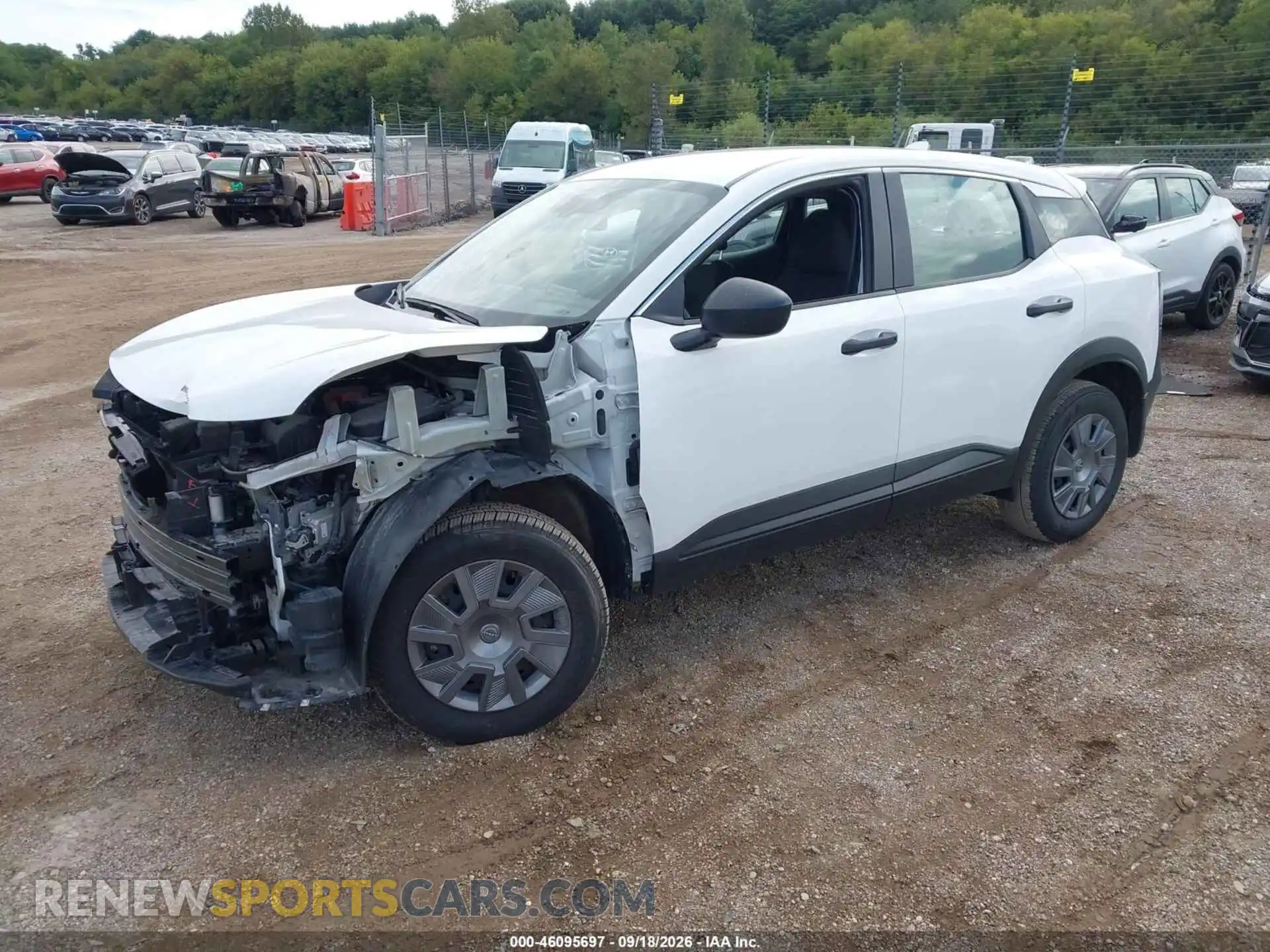2 Photograph of a damaged car 3N8AP6BA8SL324669 NISSAN KICKS 2025