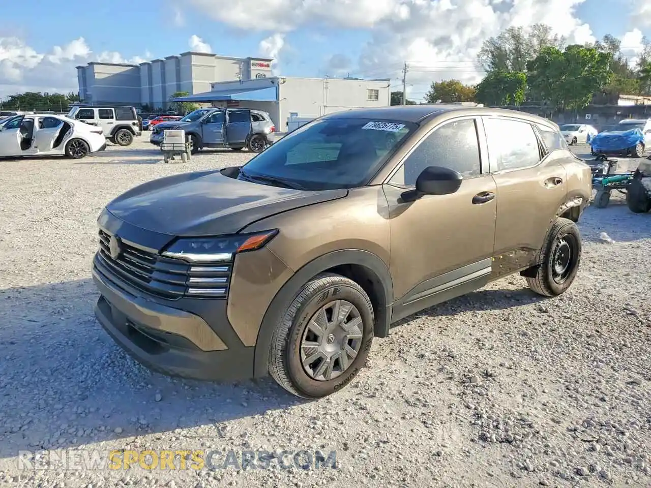 1 Photograph of a damaged car 3N8AP6BA8SL364878 NISSAN KICKS 2025