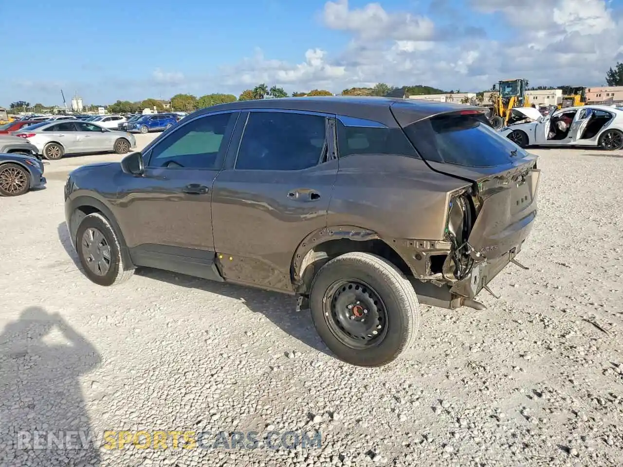 2 Photograph of a damaged car 3N8AP6BA8SL364878 NISSAN KICKS 2025