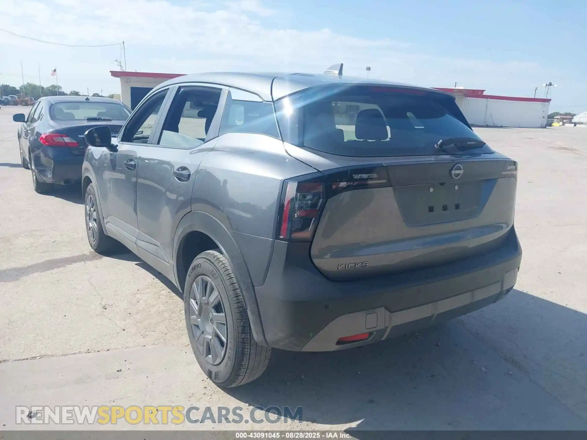 3 Photograph of a damaged car 3N8AP6BA9SL324955 NISSAN KICKS 2025