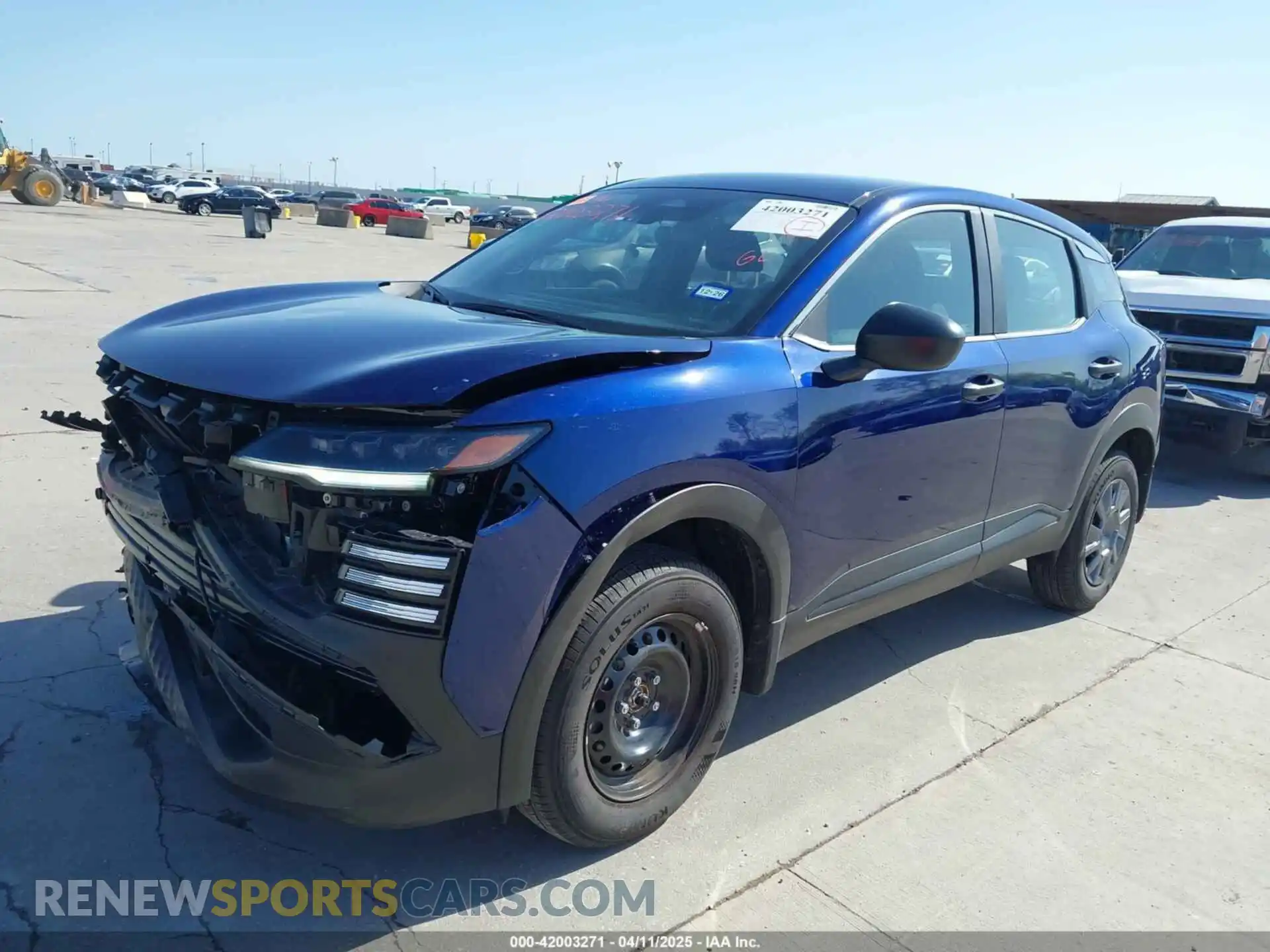 2 Photograph of a damaged car 3N8AP6BA9SL342579 NISSAN KICKS 2025