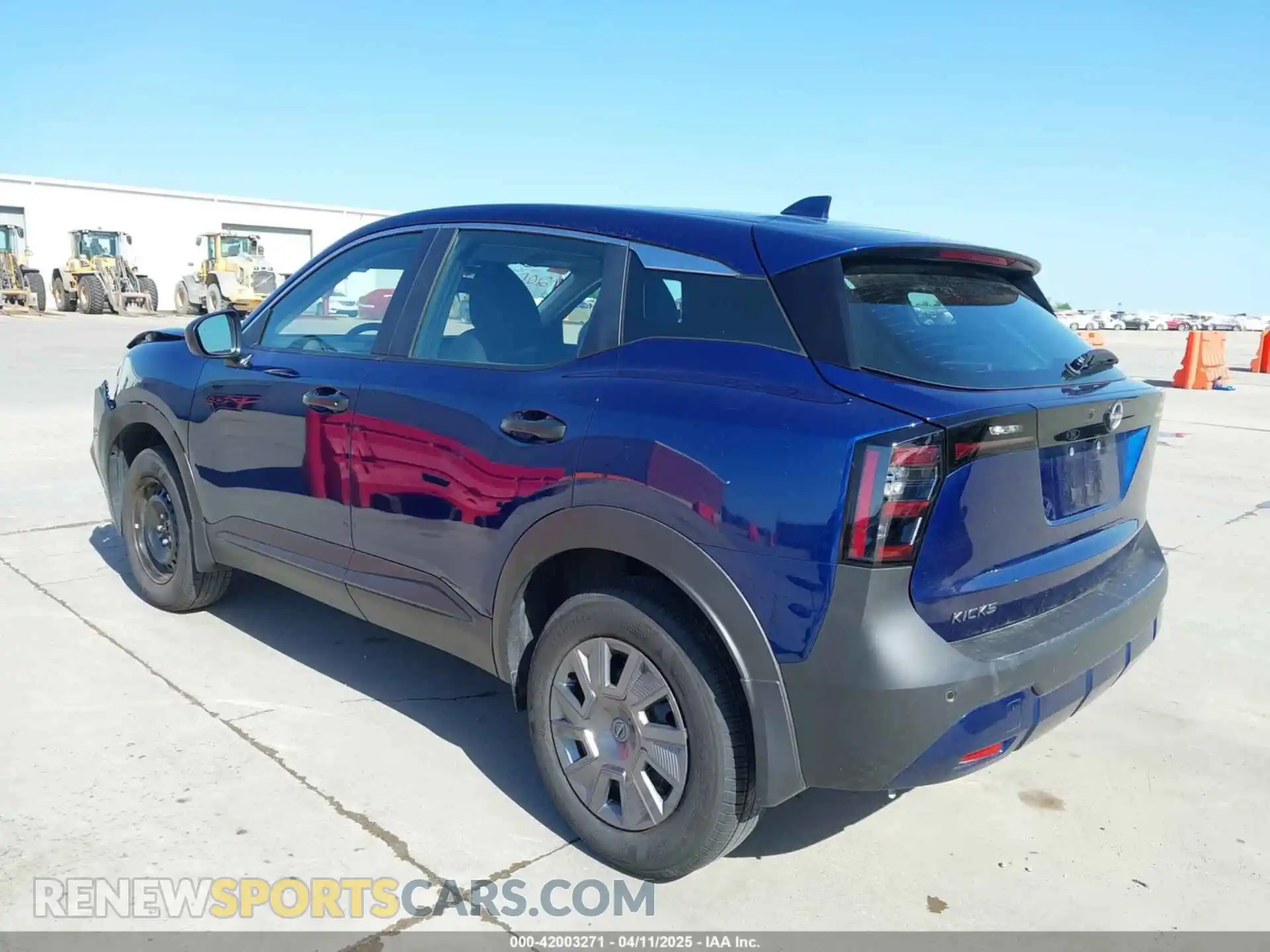 3 Photograph of a damaged car 3N8AP6BA9SL342579 NISSAN KICKS 2025